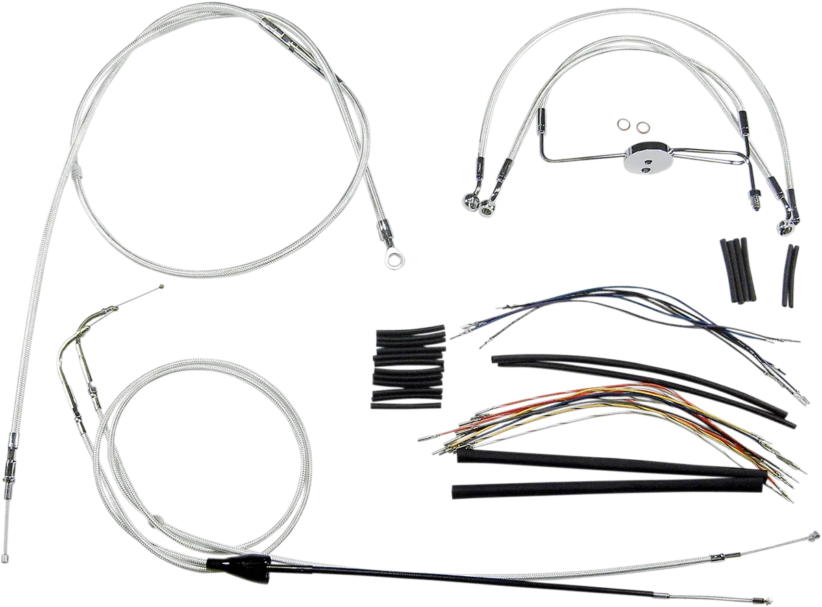 Magnum 387281 Sterling Chromite II Handlebar Installation Kit for 12-14in. Ape