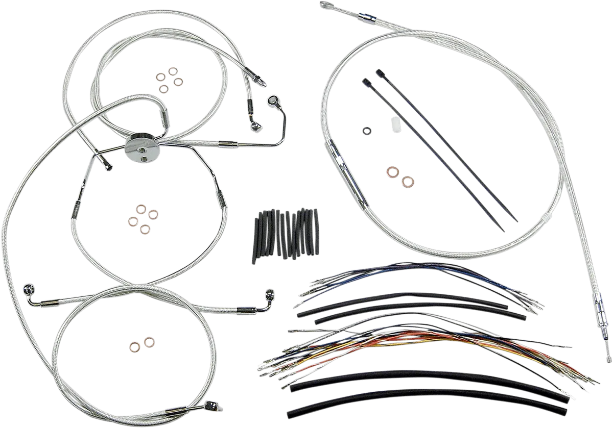 Magnum 387323 Sterling Chromite II Handlebar Installation Kit for 18-20in. Ape