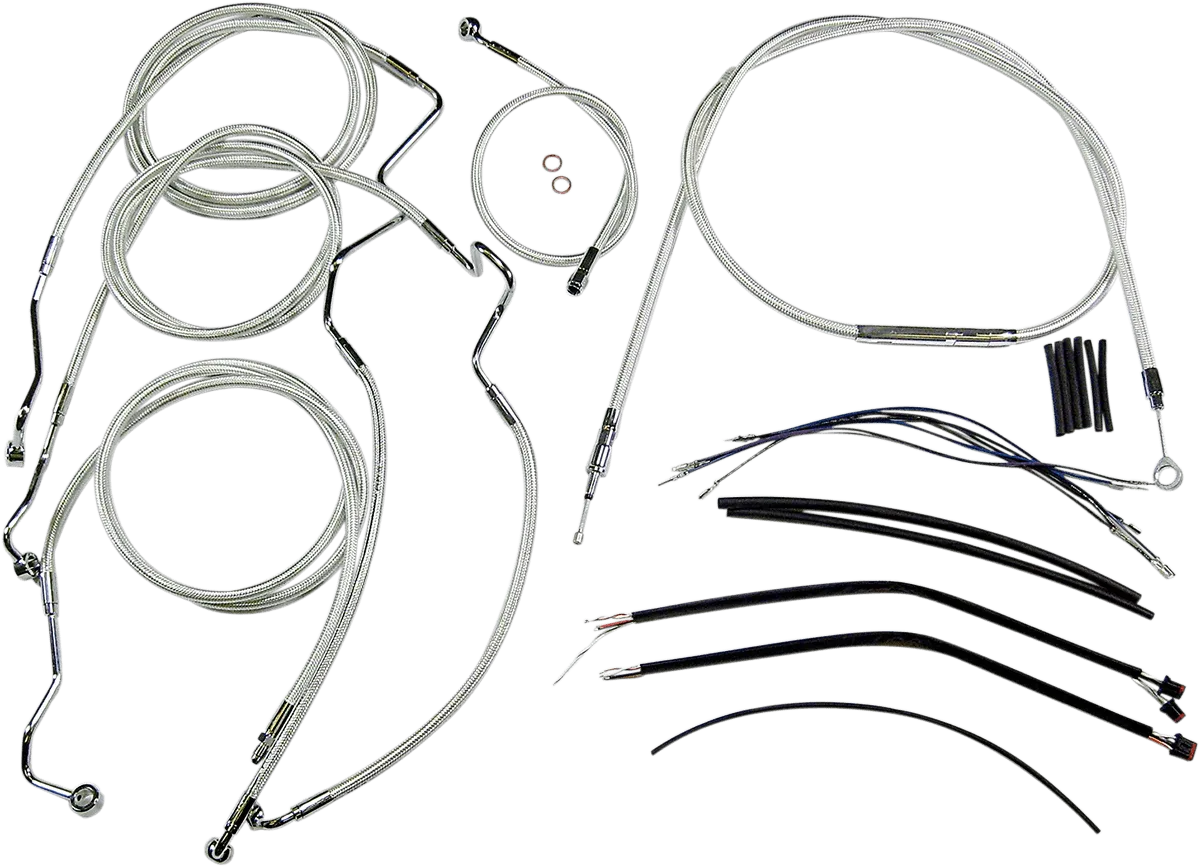 Magnum 387482 Sterling Chromite II Handlebar Installation Kit for 15-17in. Ape