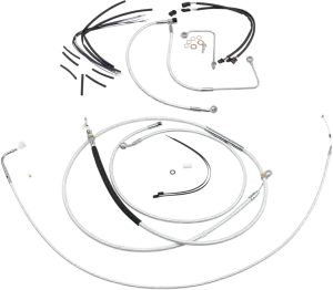 Magnum 387833 Sterling Chromite II Handlebar Installation Kit for 18-20in. Ape