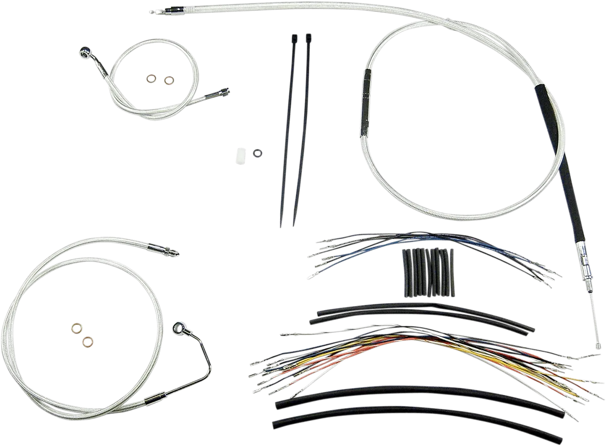 Magnum 387851 Sterling Chromite II Handlebar Installation Kit for 12-14in. Ape