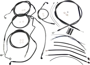 Magnum 487482 Black Pearl Handlebar Installation Kit for 15-17in. Ape