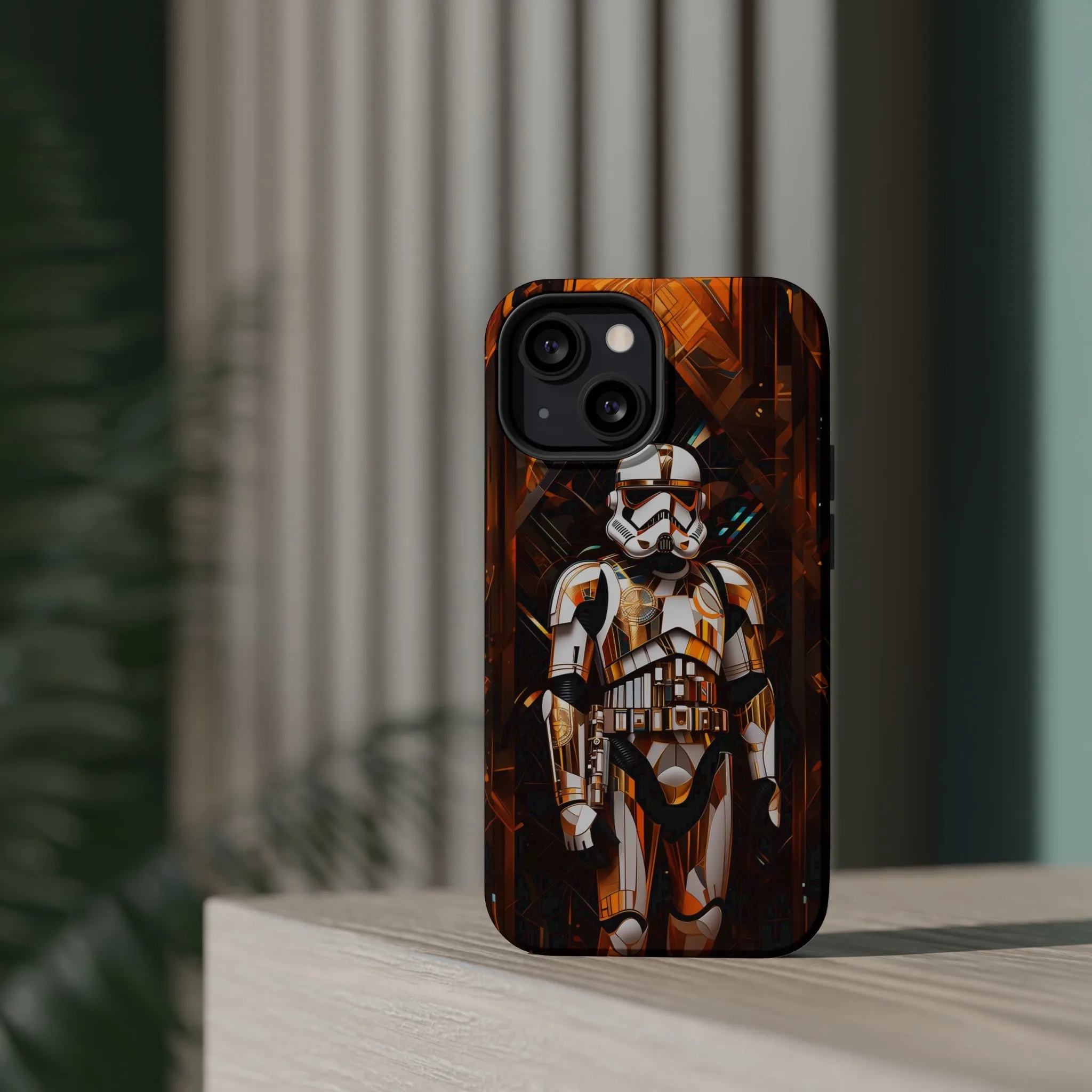 MagSafe Tough iPhone Case - Storm Trooper Art Deco style by Frank Lloyd Wright
