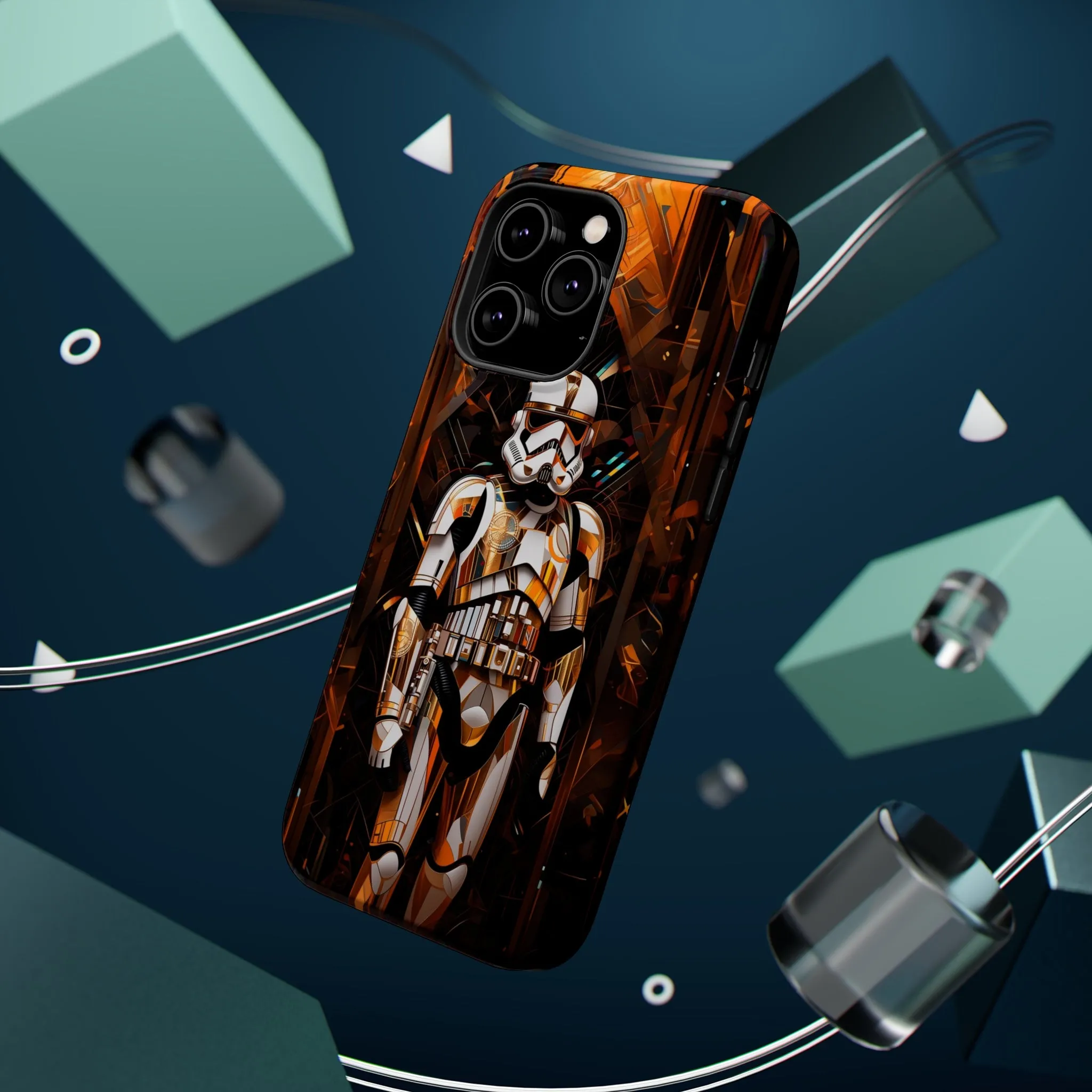 MagSafe Tough iPhone Case - Storm Trooper Art Deco style by Frank Lloyd Wright