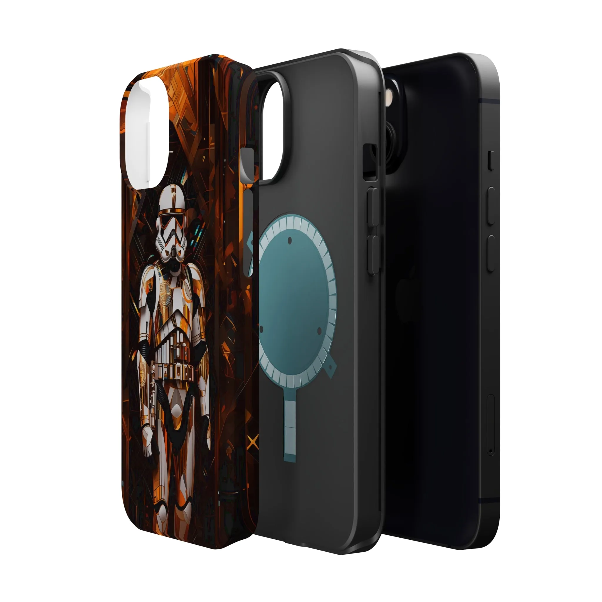 MagSafe Tough iPhone Case - Storm Trooper Art Deco style by Frank Lloyd Wright