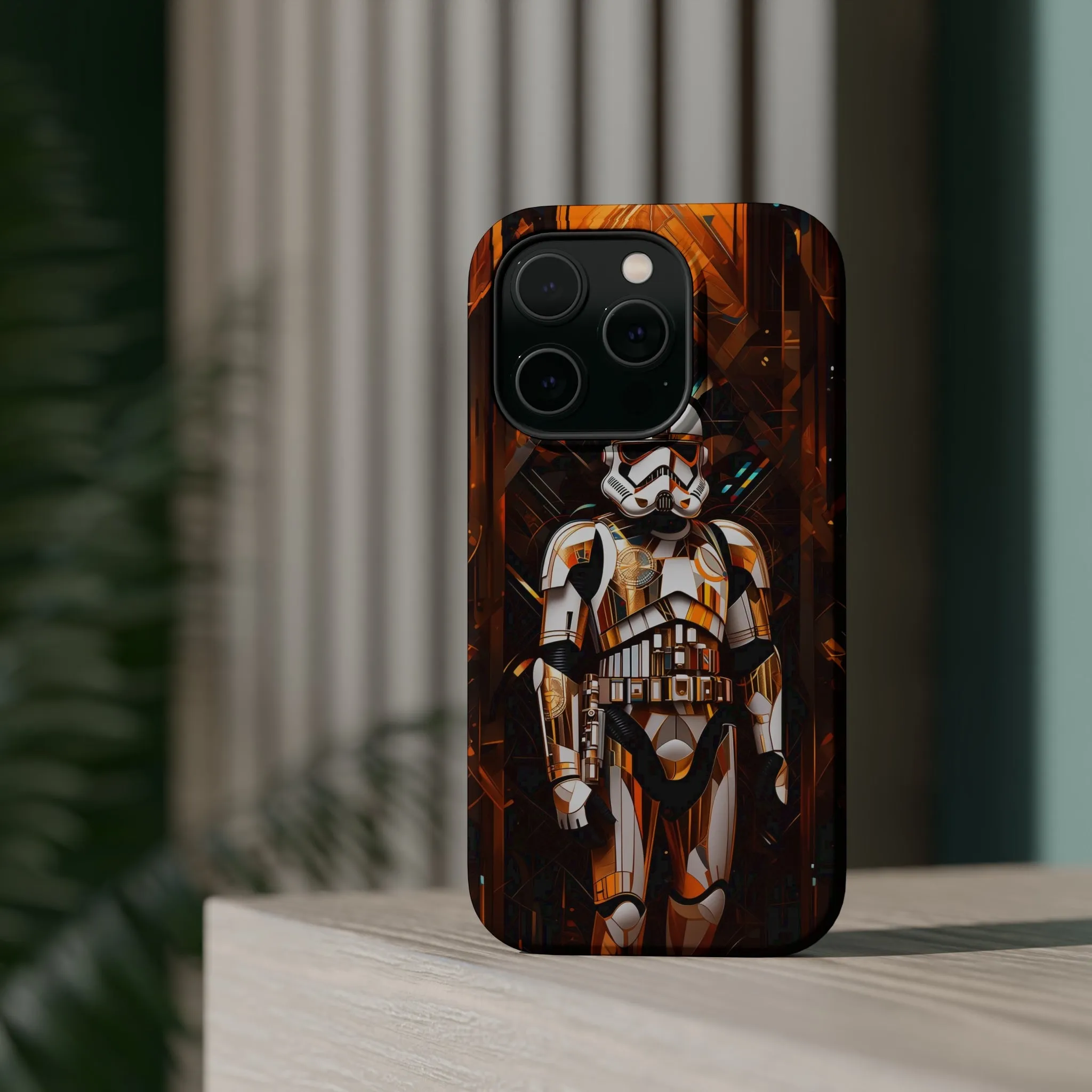 MagSafe Tough iPhone Case - Storm Trooper Art Deco style by Frank Lloyd Wright