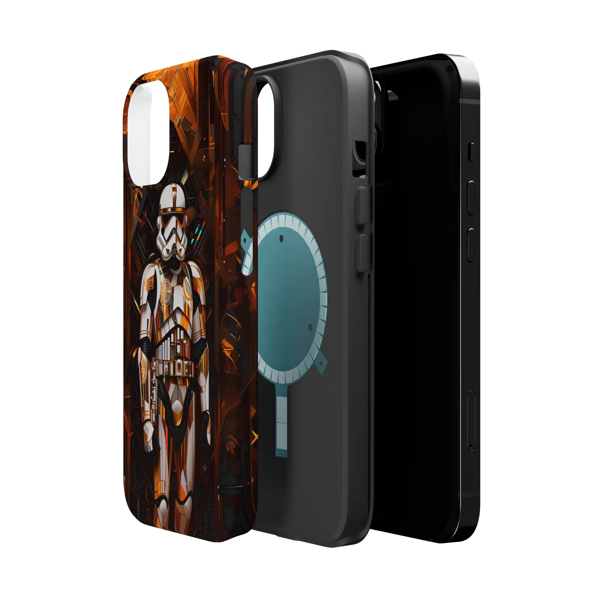 MagSafe Tough iPhone Case - Storm Trooper Art Deco style by Frank Lloyd Wright