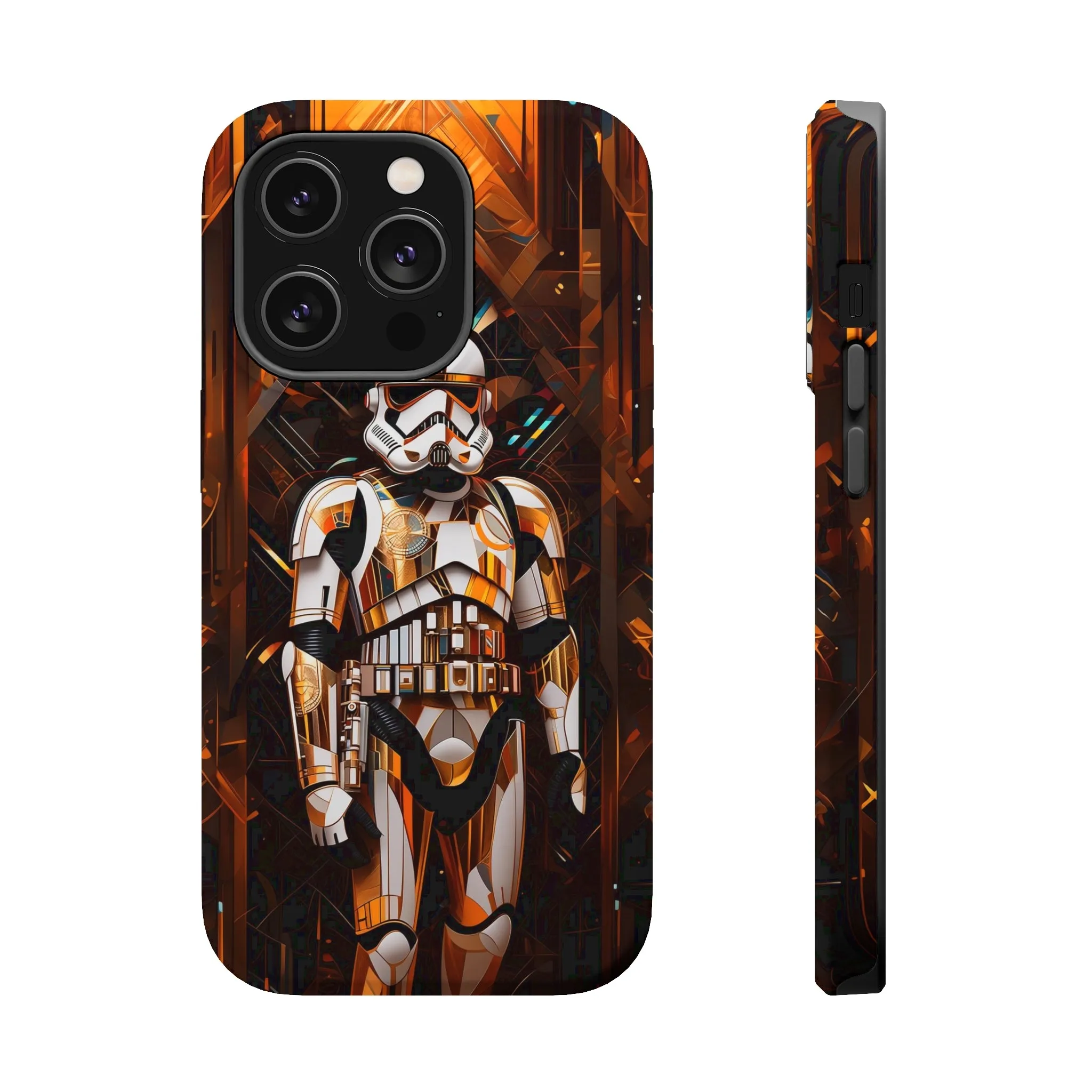 MagSafe Tough iPhone Case - Storm Trooper Art Deco style by Frank Lloyd Wright