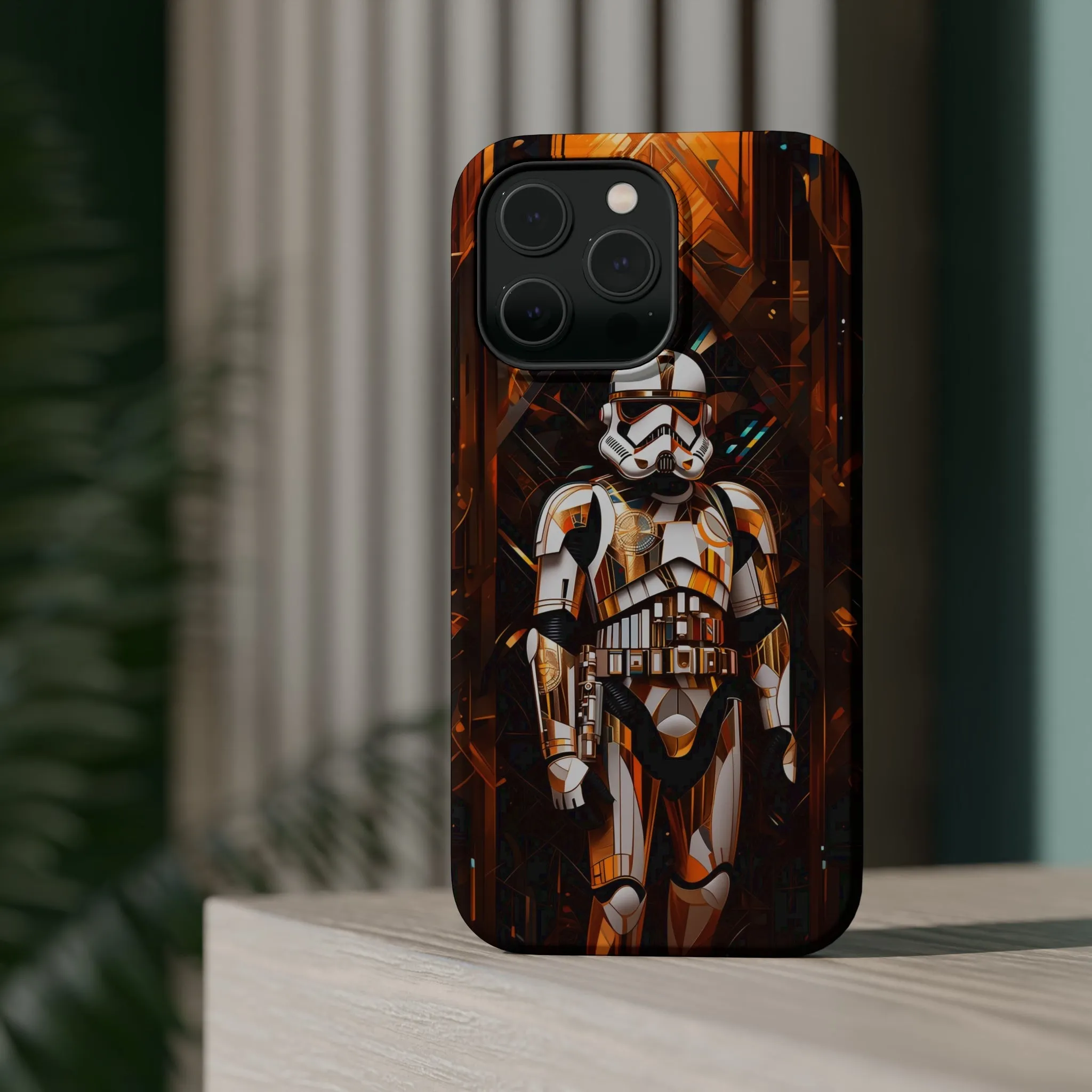 MagSafe Tough iPhone Case - Storm Trooper Art Deco style by Frank Lloyd Wright