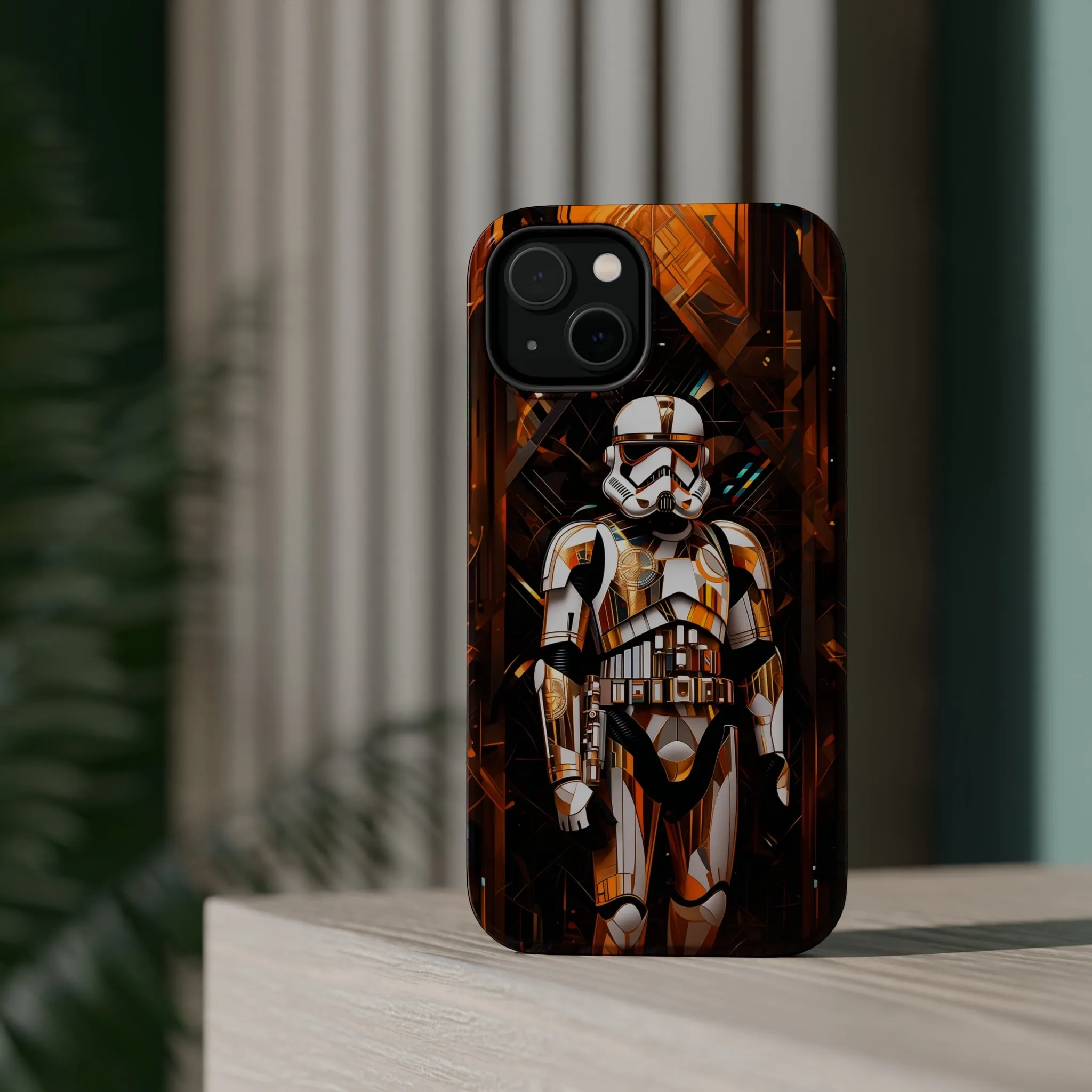 MagSafe Tough iPhone Case - Storm Trooper Art Deco style by Frank Lloyd Wright