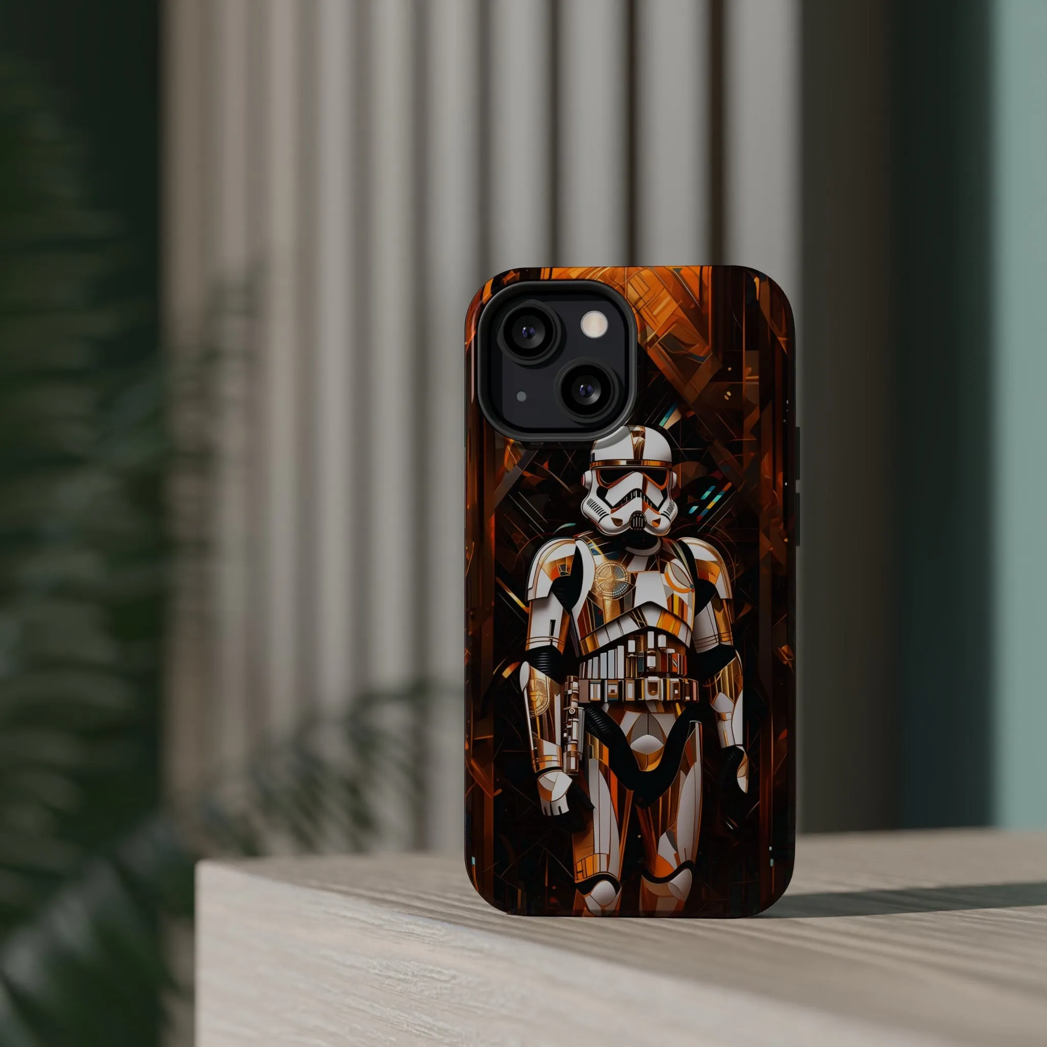 MagSafe Tough iPhone Case - Storm Trooper Art Deco style by Frank Lloyd Wright