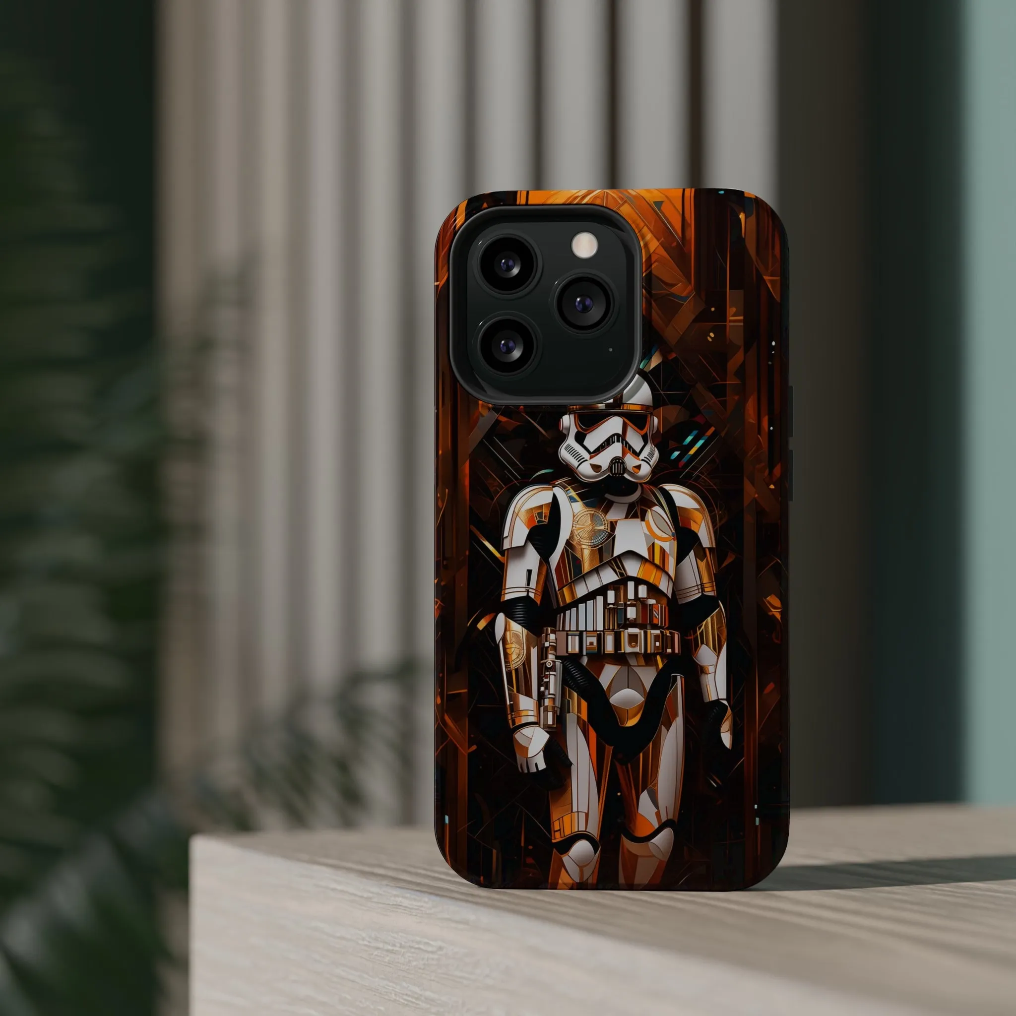 MagSafe Tough iPhone Case - Storm Trooper Art Deco style by Frank Lloyd Wright