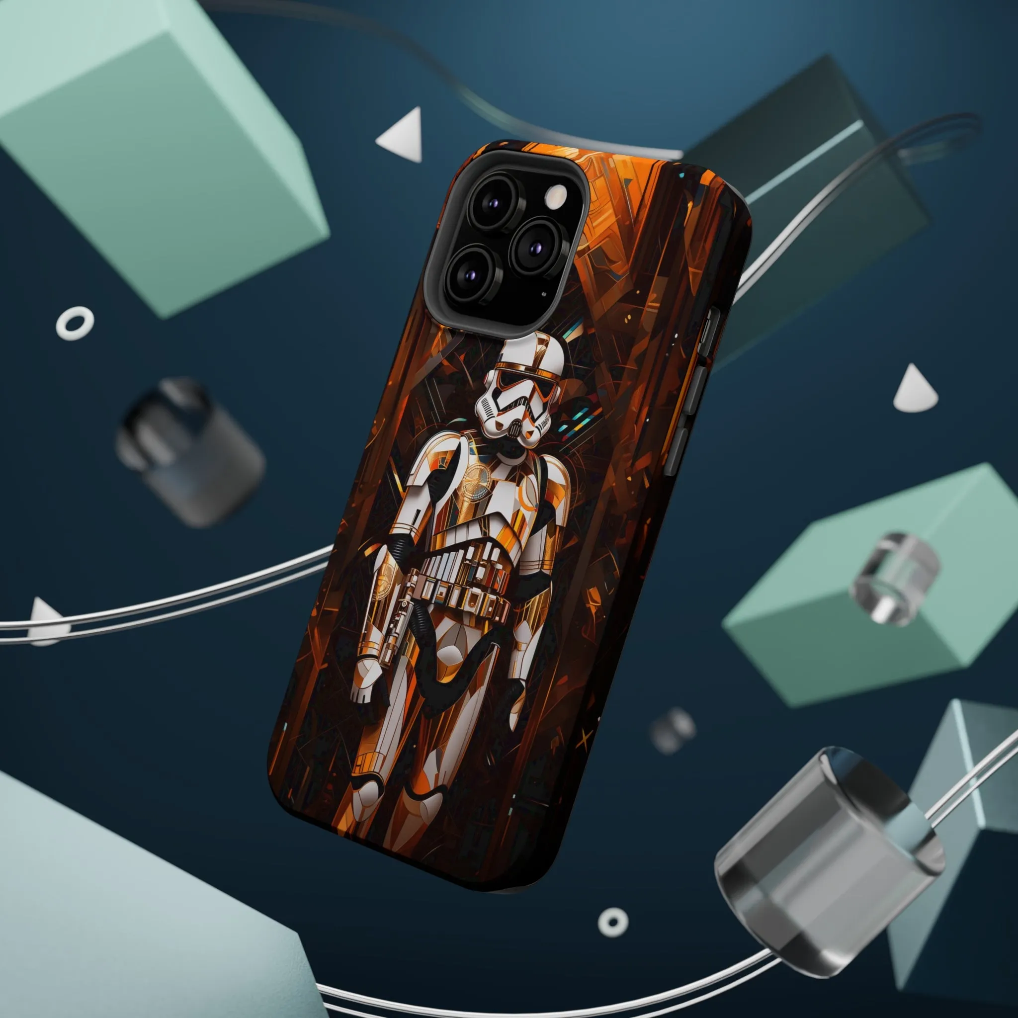 MagSafe Tough iPhone Case - Storm Trooper Art Deco style by Frank Lloyd Wright