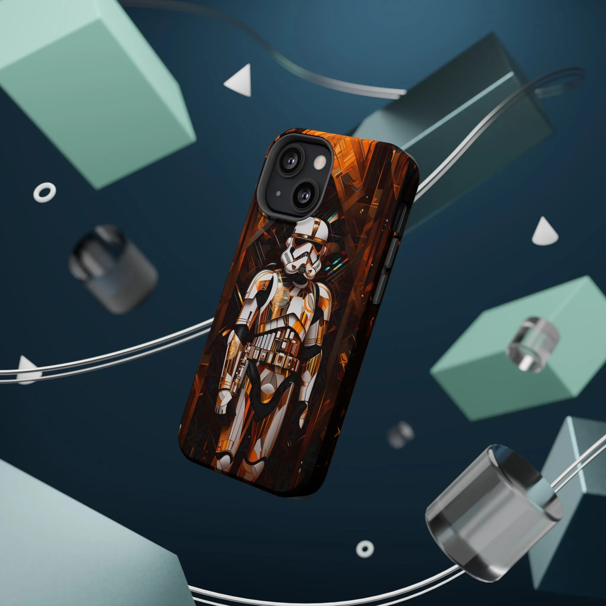 MagSafe Tough iPhone Case - Storm Trooper Art Deco style by Frank Lloyd Wright
