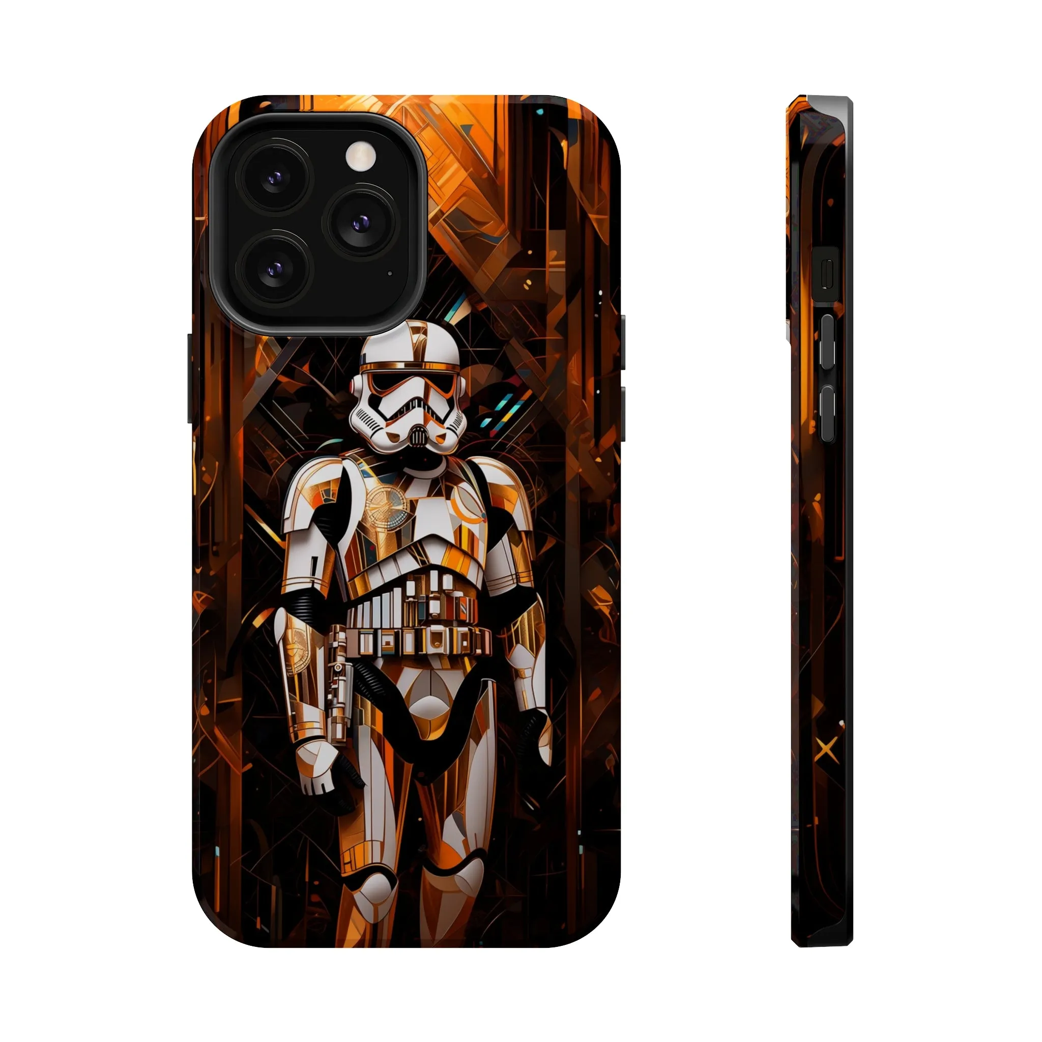MagSafe Tough iPhone Case - Storm Trooper Art Deco style by Frank Lloyd Wright