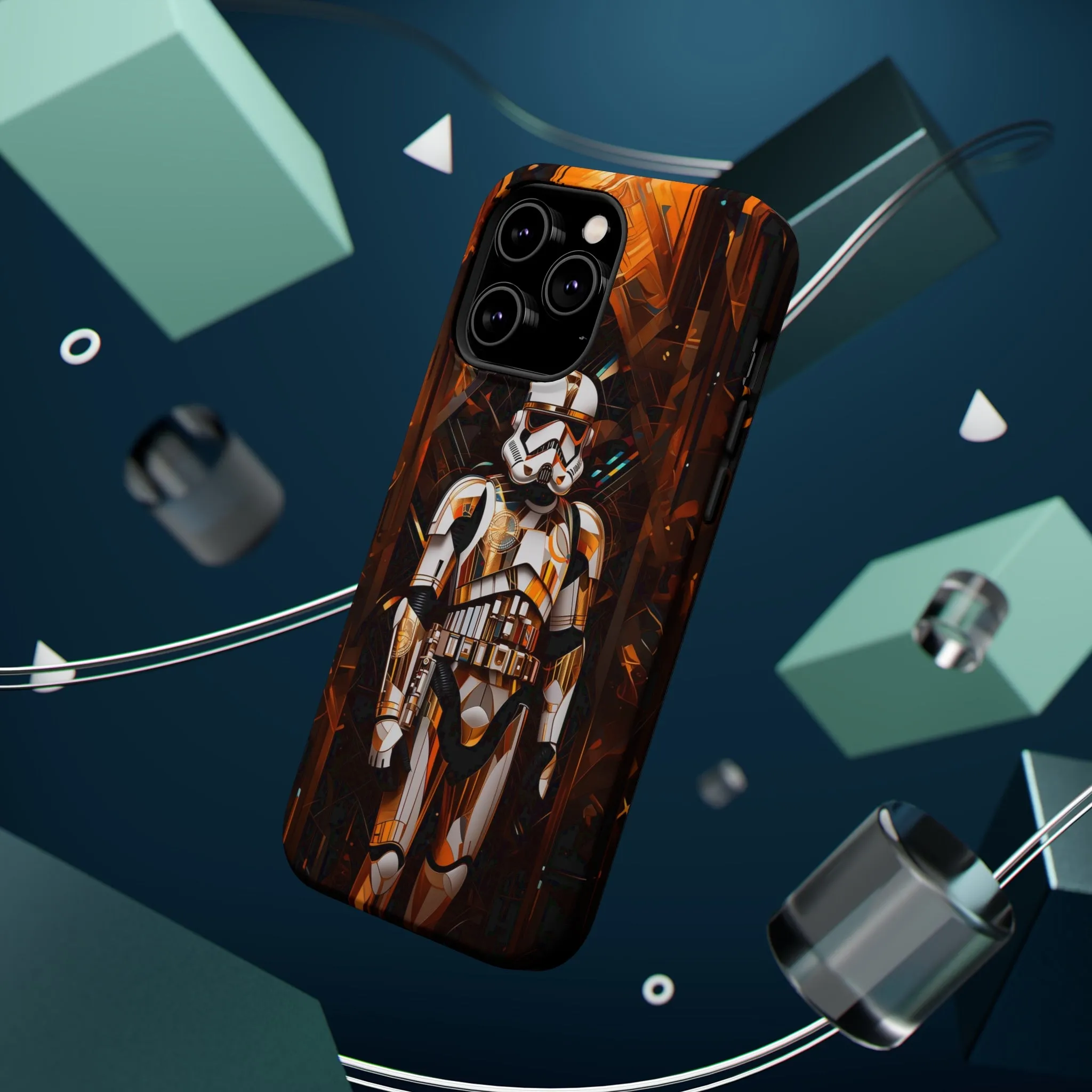 MagSafe Tough iPhone Case - Storm Trooper Art Deco style by Frank Lloyd Wright