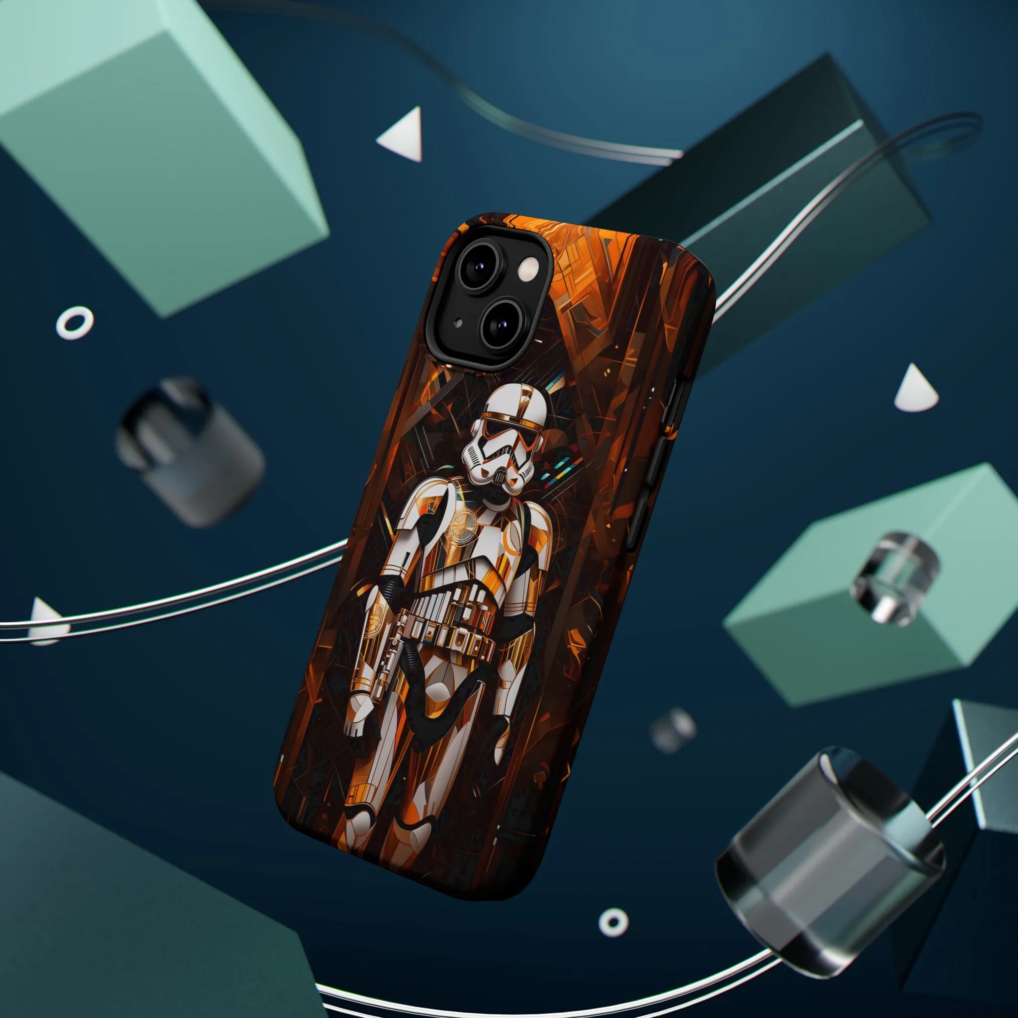 MagSafe Tough iPhone Case - Storm Trooper Art Deco Style By Frank Lloyd Wright