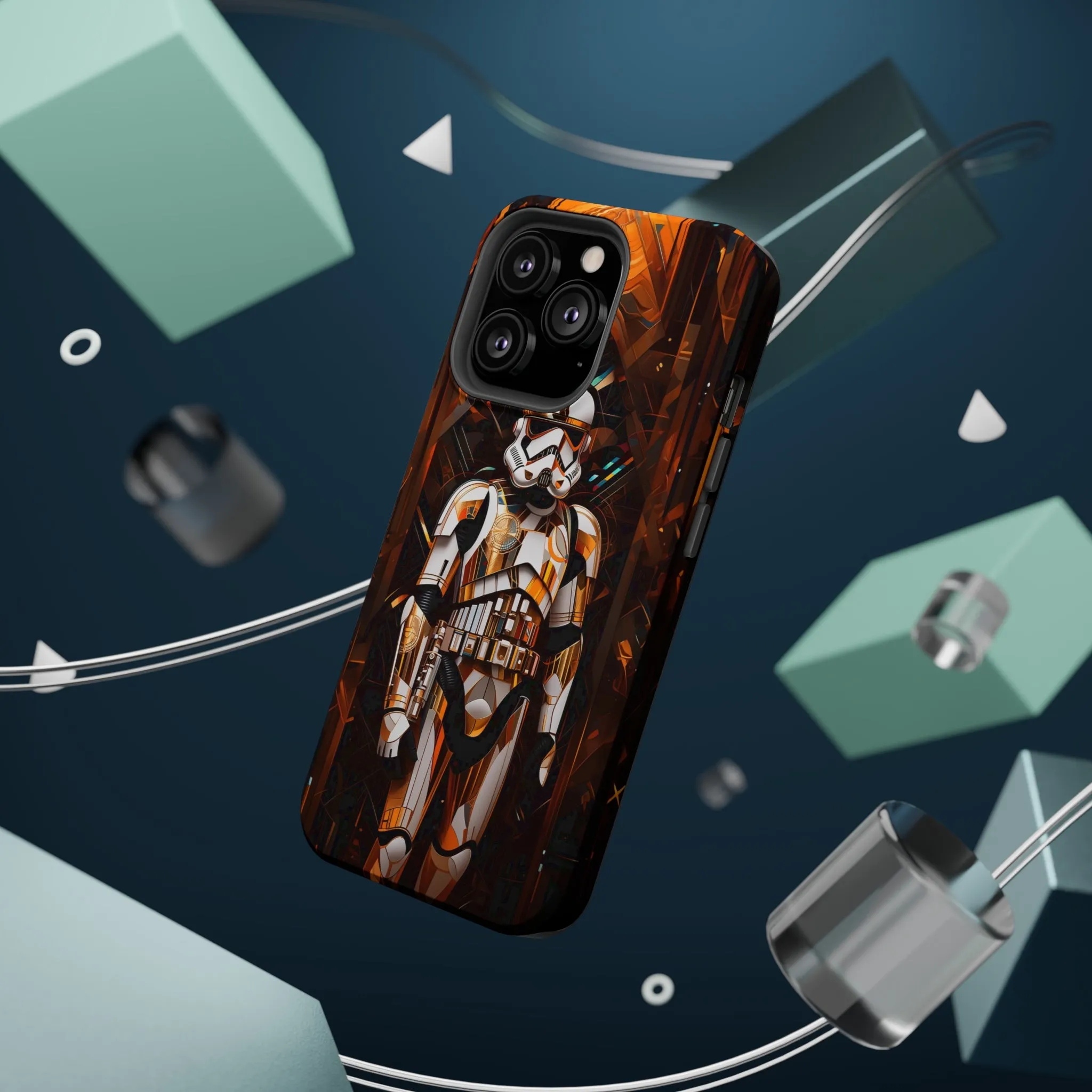 MagSafe Tough iPhone Case - Storm Trooper Art Deco style by Frank Lloyd Wright