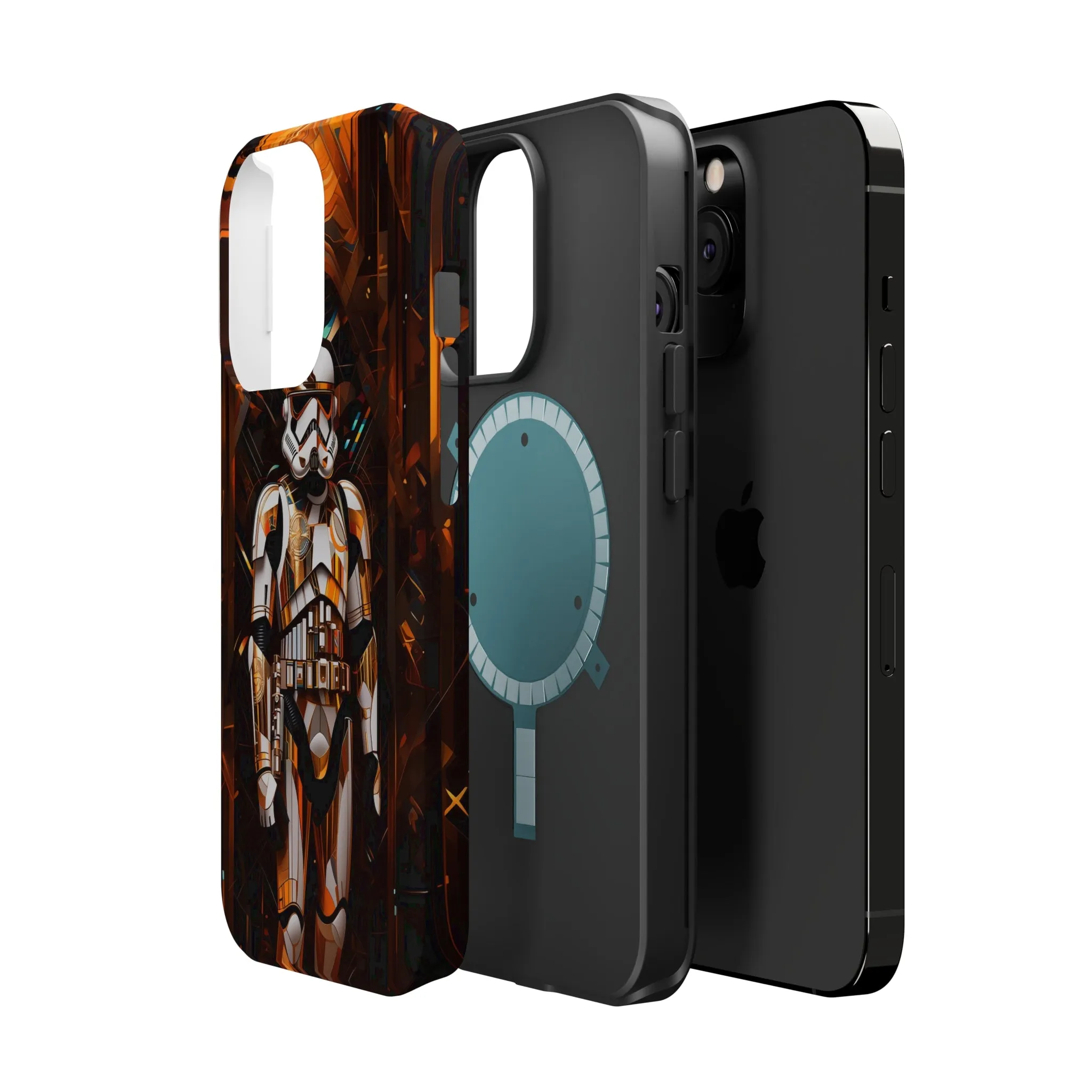 MagSafe Tough iPhone Case - Storm Trooper Art Deco style by Frank Lloyd Wright