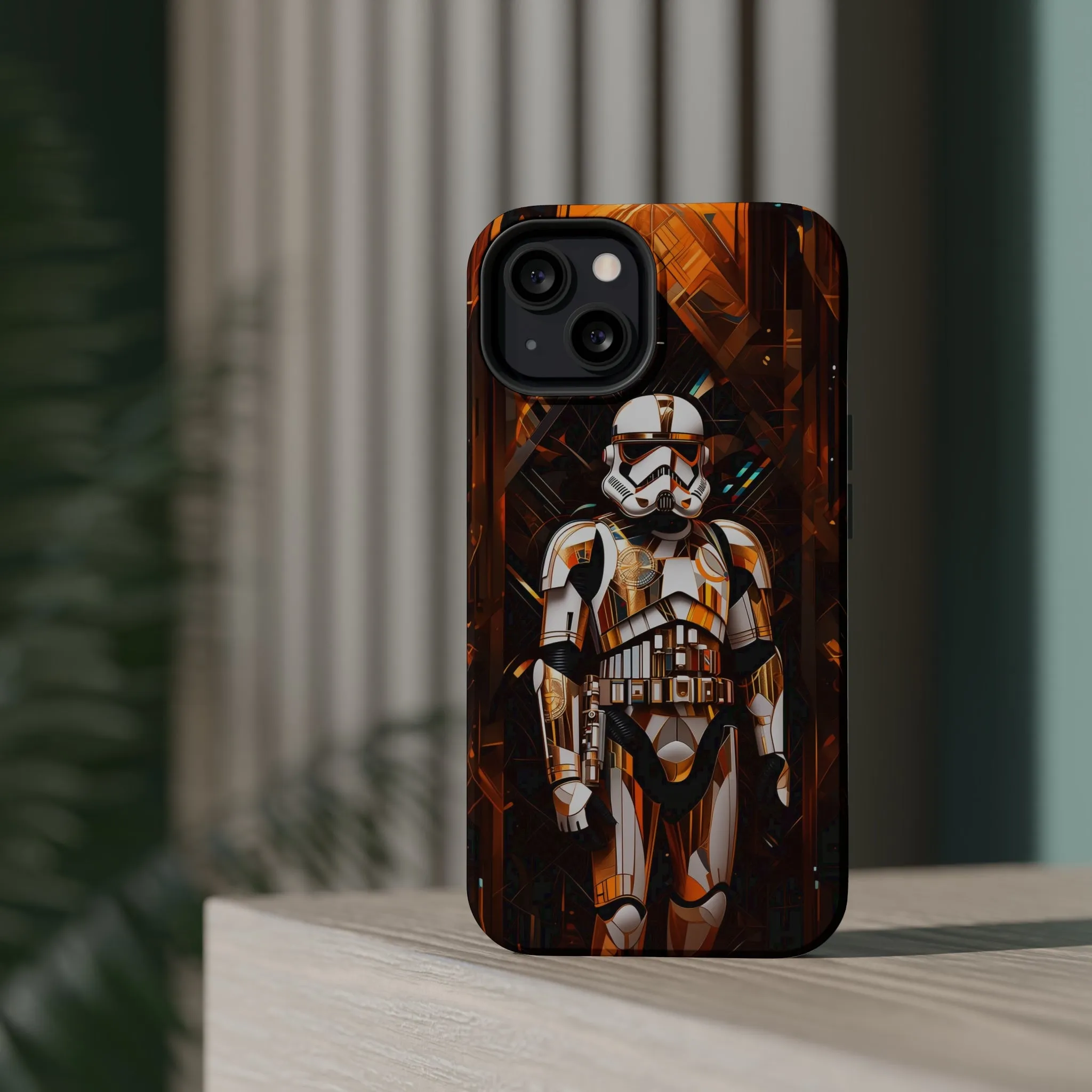 MagSafe Tough iPhone Case - Storm Trooper Art Deco style by Frank Lloyd Wright