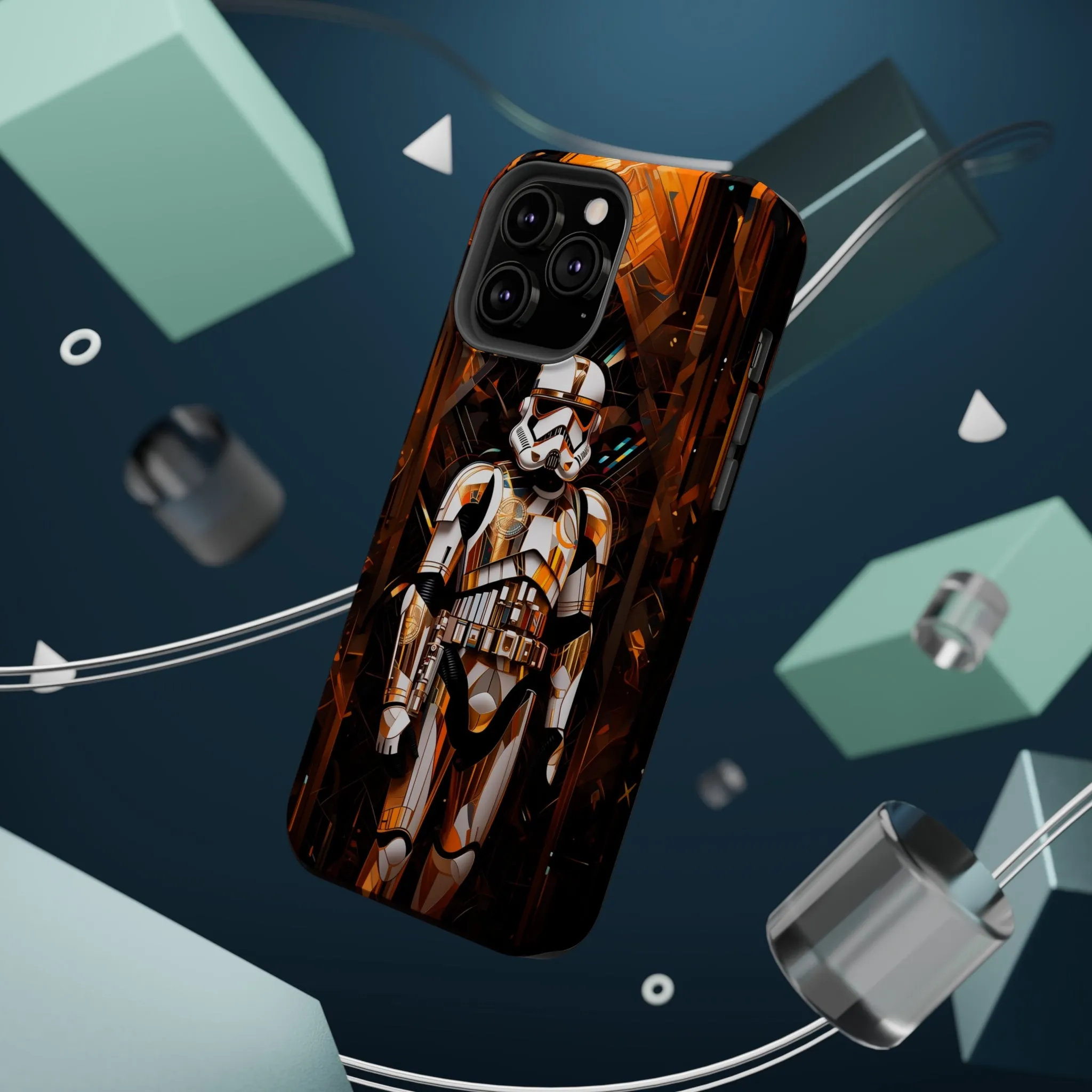 MagSafe Tough iPhone Case - Storm Trooper Art Deco style by Frank Lloyd Wright