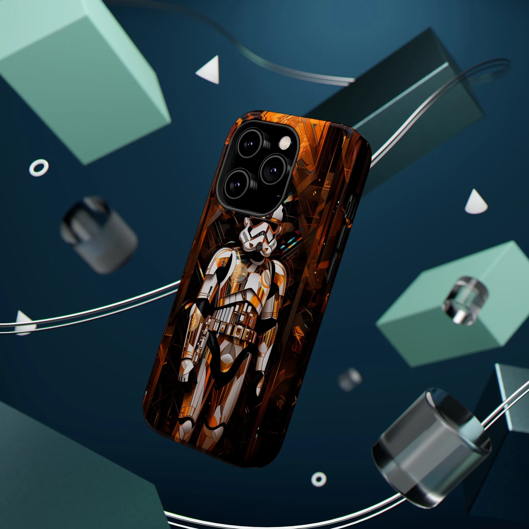 MagSafe Tough iPhone Case - Storm Trooper Art Deco style by Frank Lloyd Wright