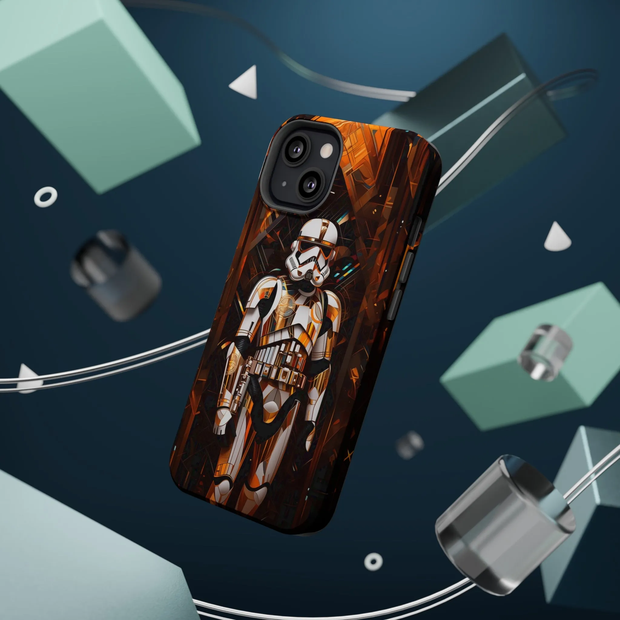 MagSafe Tough iPhone Case - Storm Trooper Art Deco style by Frank Lloyd Wright