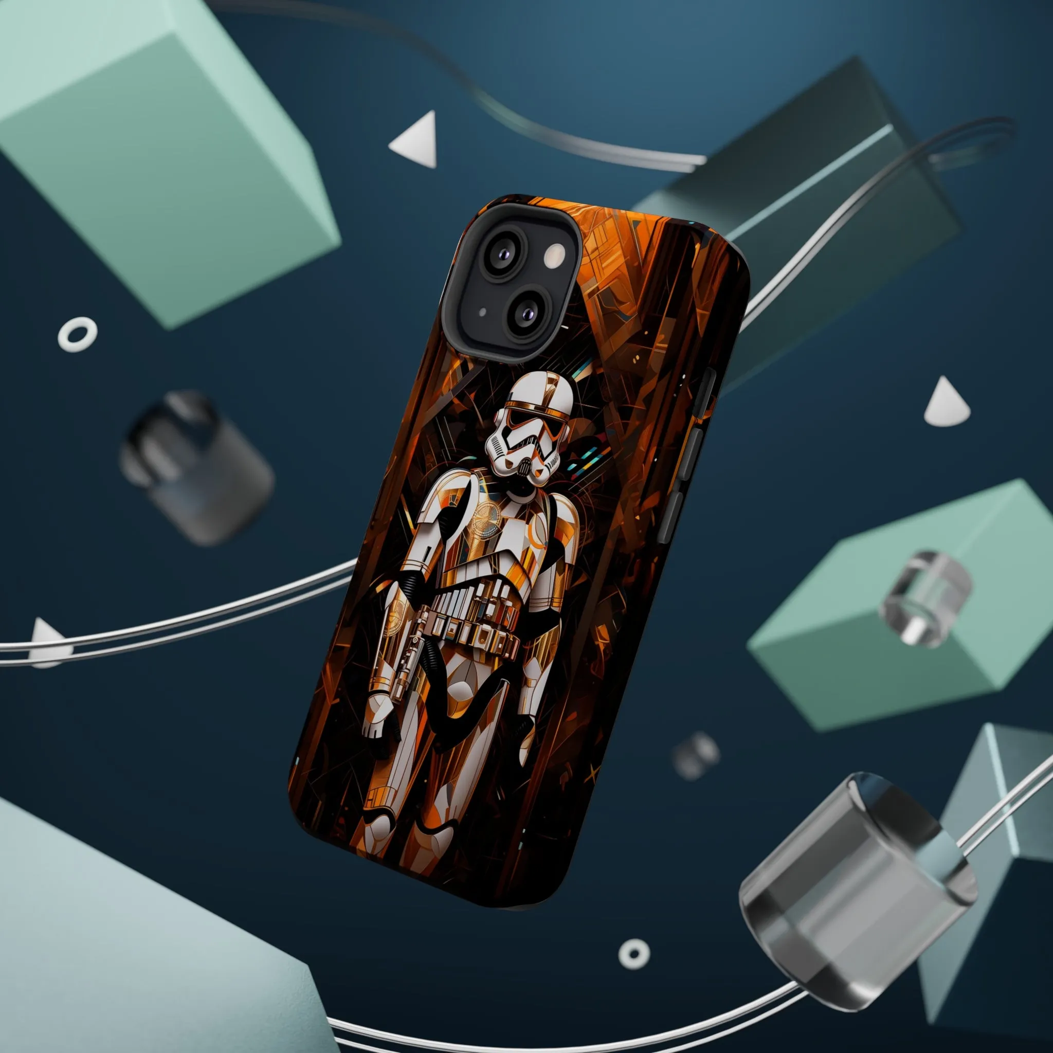 MagSafe Tough iPhone Case - Storm Trooper Art Deco style by Frank Lloyd Wright