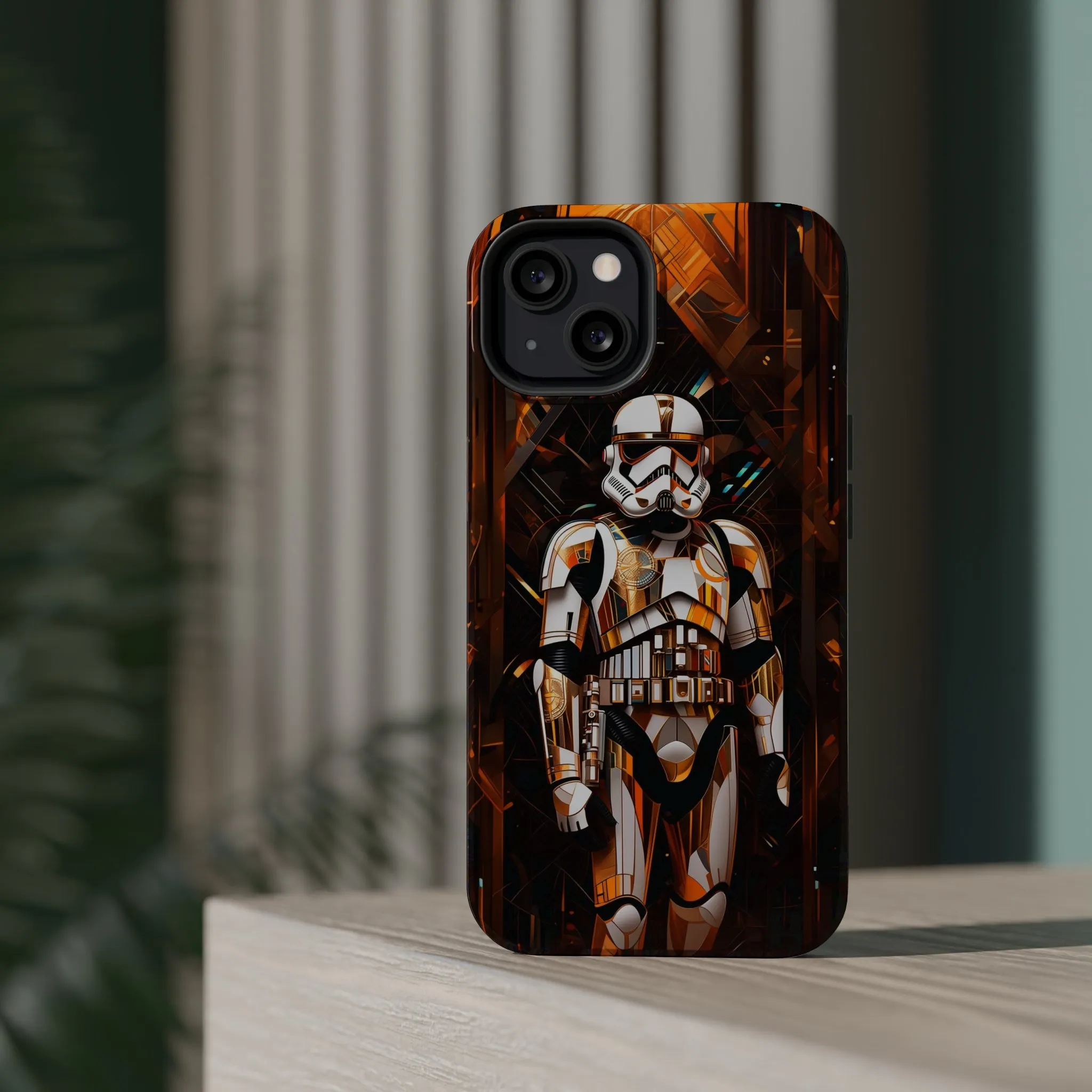 MagSafe Tough iPhone Case - Storm Trooper Art Deco style by Frank Lloyd Wright