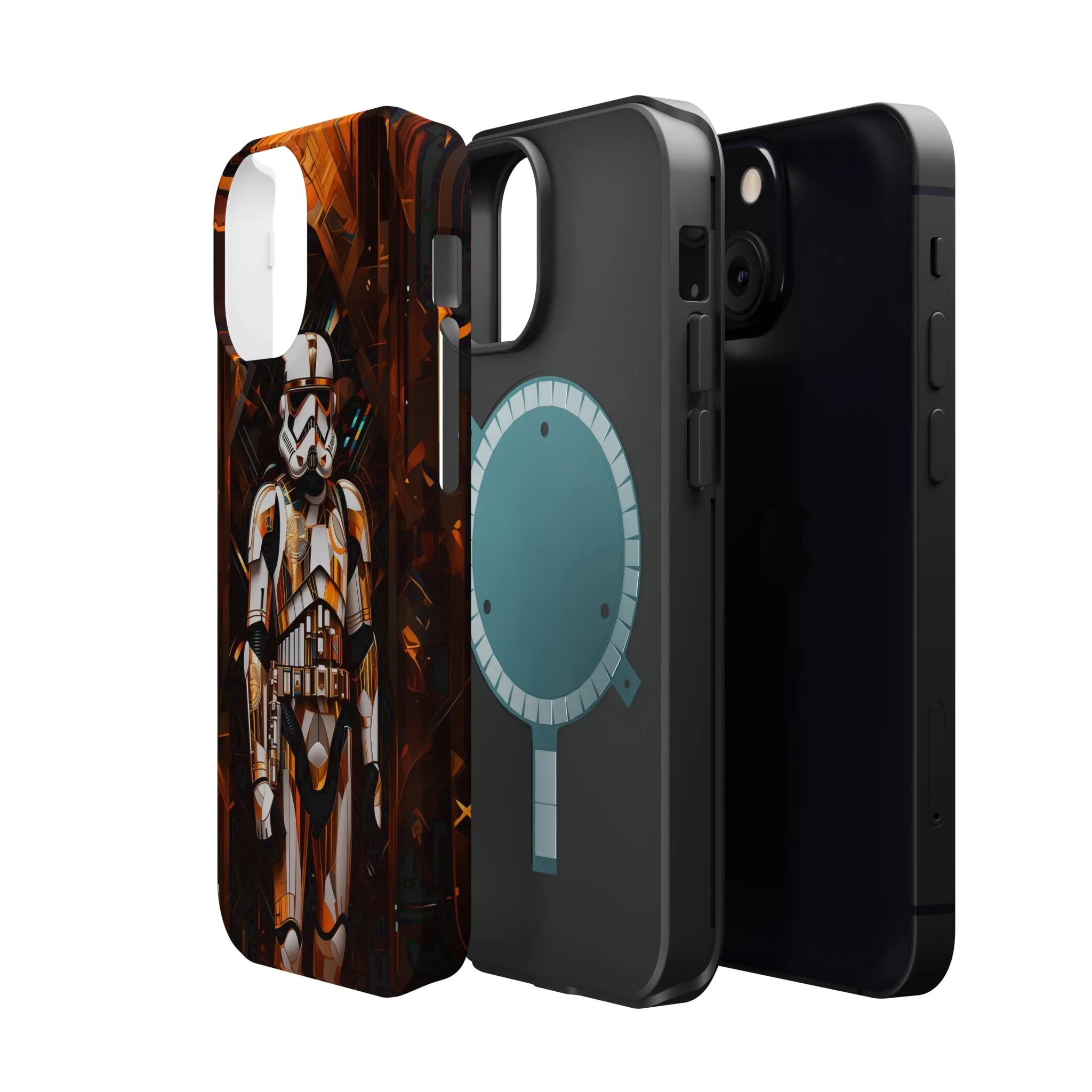MagSafe Tough iPhone Case - Storm Trooper Art Deco style by Frank Lloyd Wright