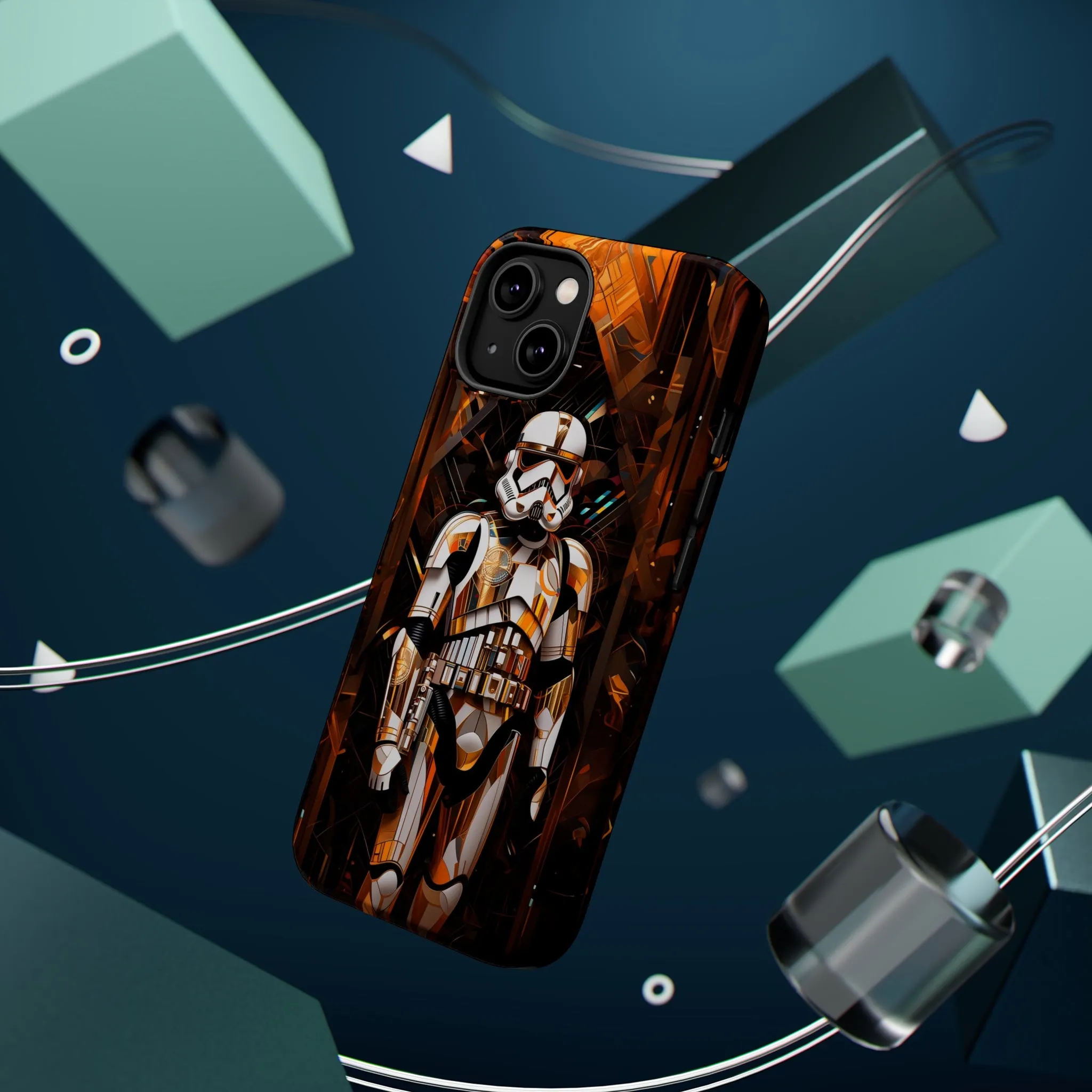 MagSafe Tough iPhone Case - Storm Trooper Art Deco style by Frank Lloyd Wright