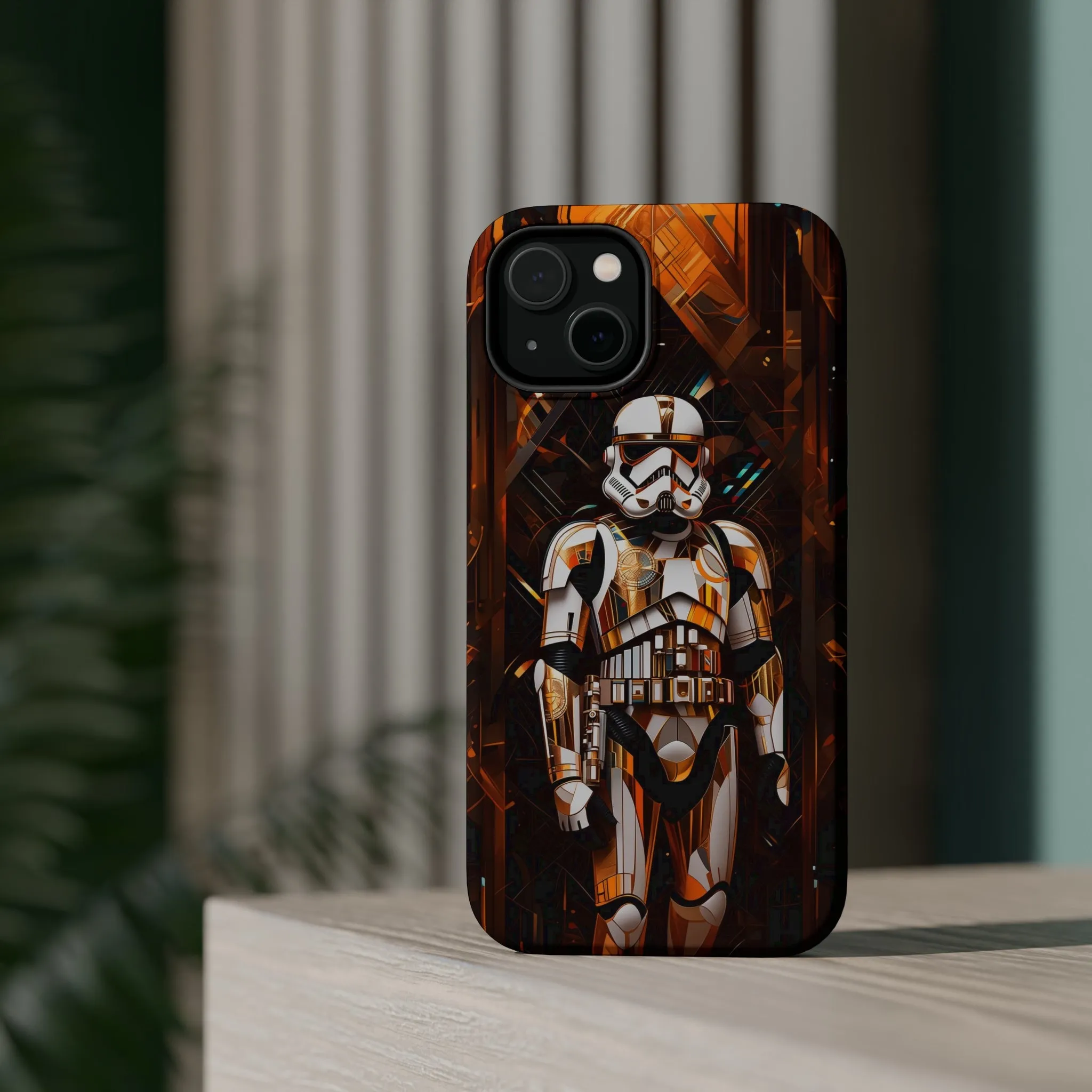 MagSafe Tough iPhone Case - Storm Trooper Art Deco style by Frank Lloyd Wright