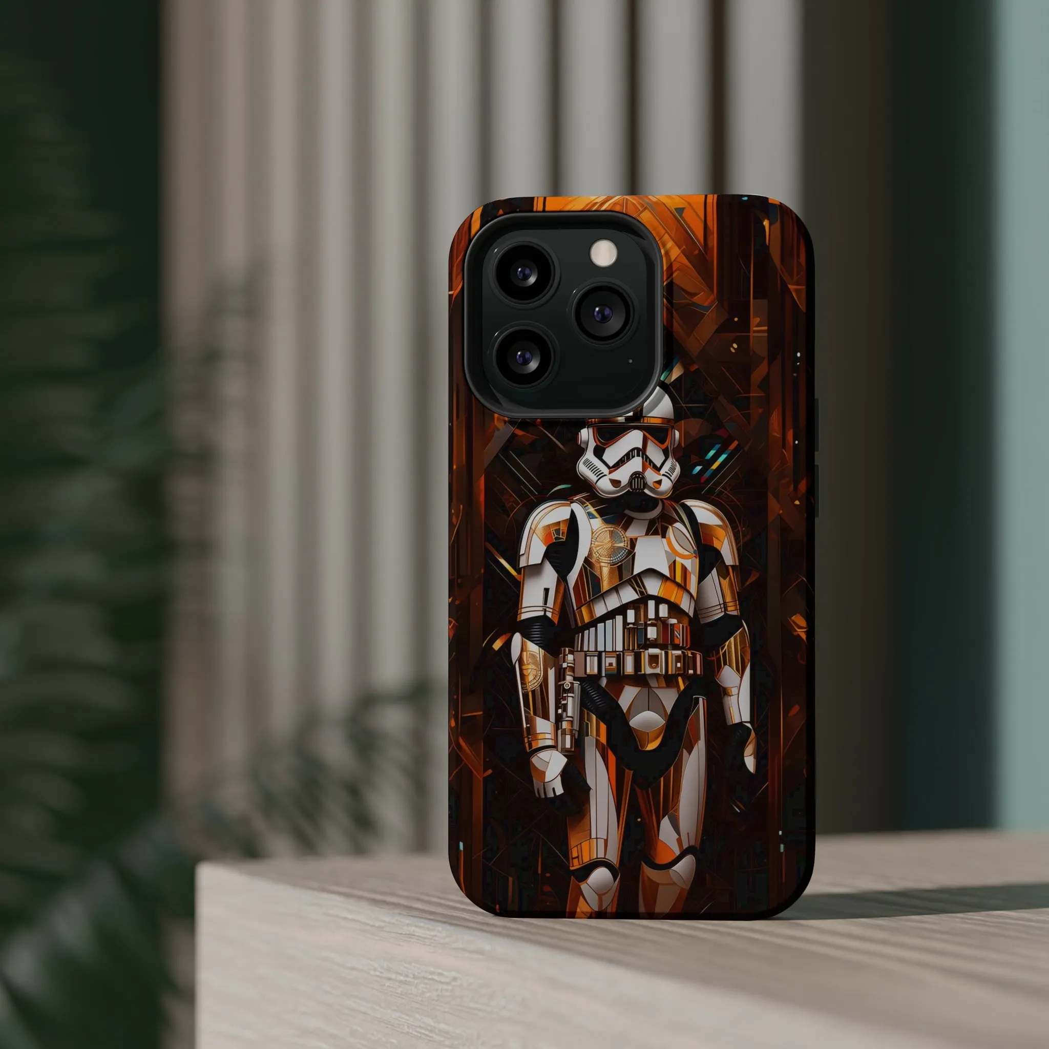 MagSafe Tough iPhone Case - Storm Trooper Art Deco style by Frank Lloyd Wright