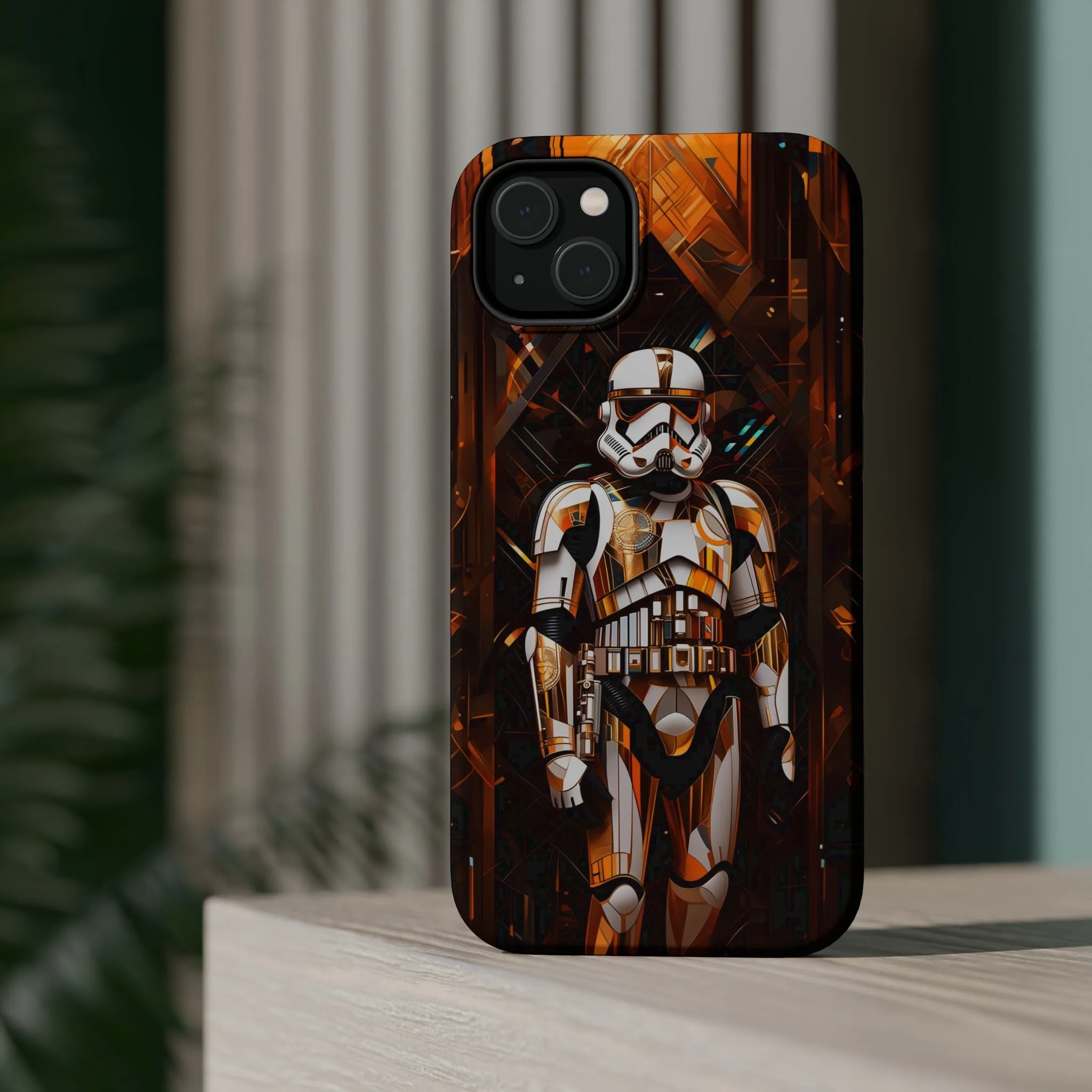 MagSafe Tough iPhone Case - Storm Trooper Art Deco style by Frank Lloyd Wright