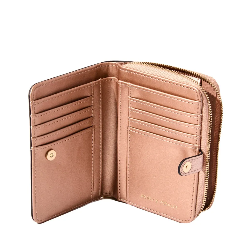 MAKE A CHANGE WALLET Rose Gold