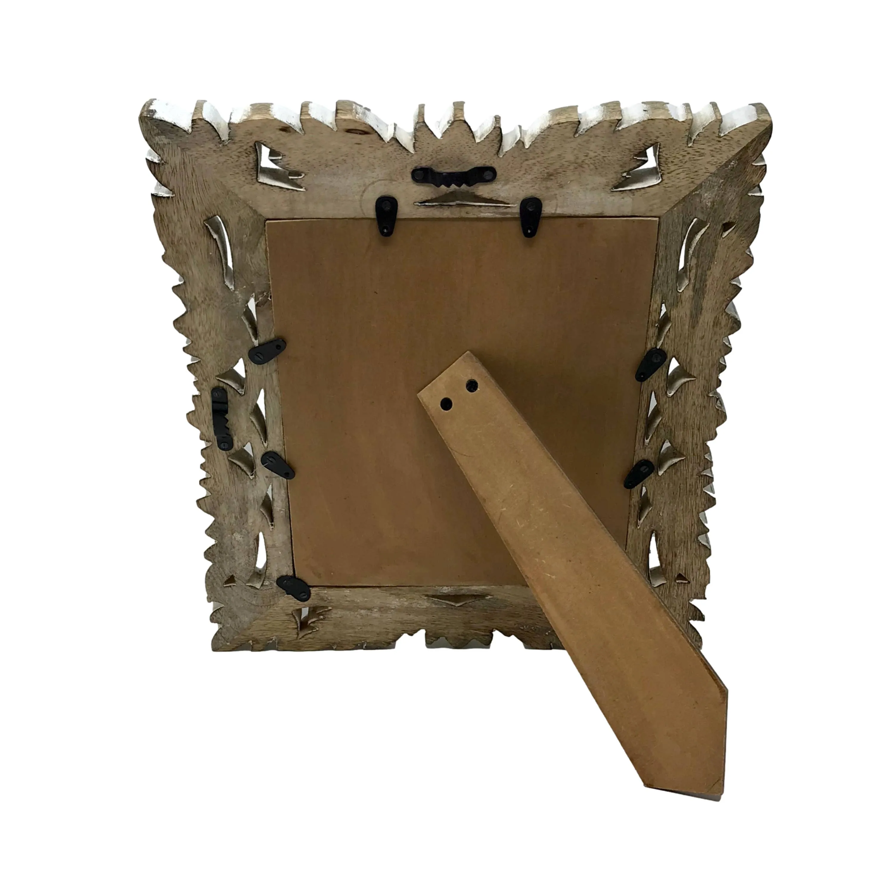 Malaga Hand-Carved Easel Photo Frame-Fall Décor: 4x6"