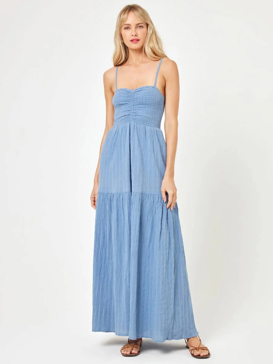 Mallorca Dress in Baltic