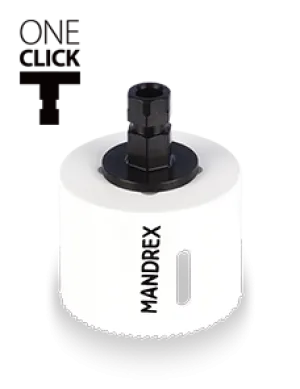 Mandrex MHB6Q086B FineXcut M42 8% Cobalt 86mm Bi-Metal Hole Saw c/w Adaptor