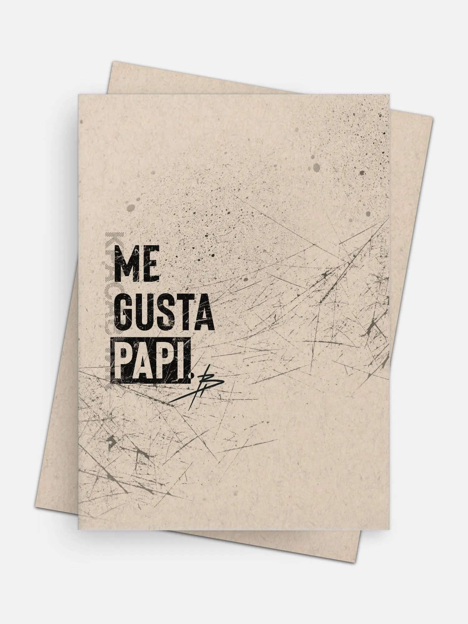 Me Gusta Papi Love Card