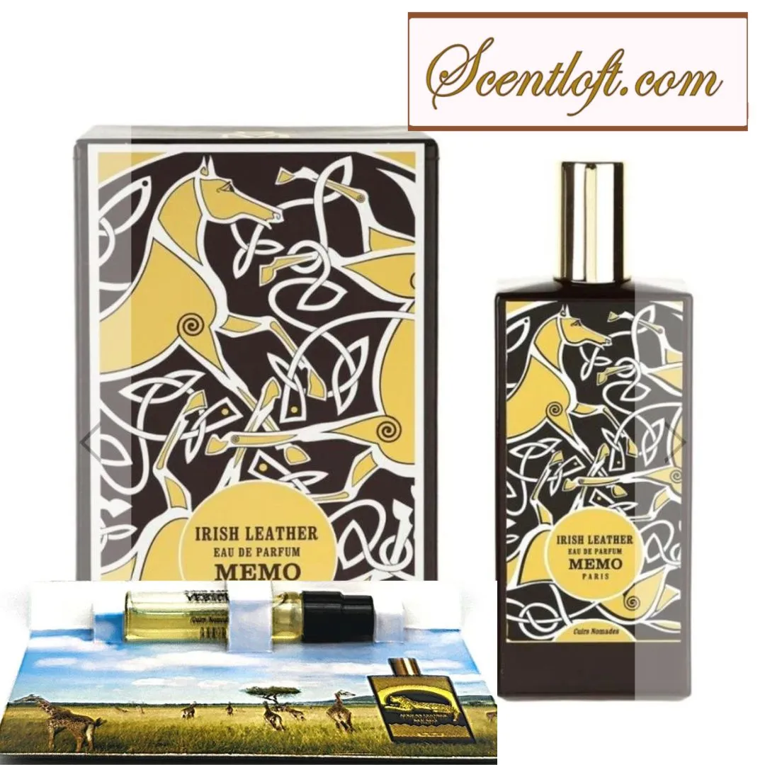 MEMO PARIS Irish Leather EDP 75ml   a Mini Spary