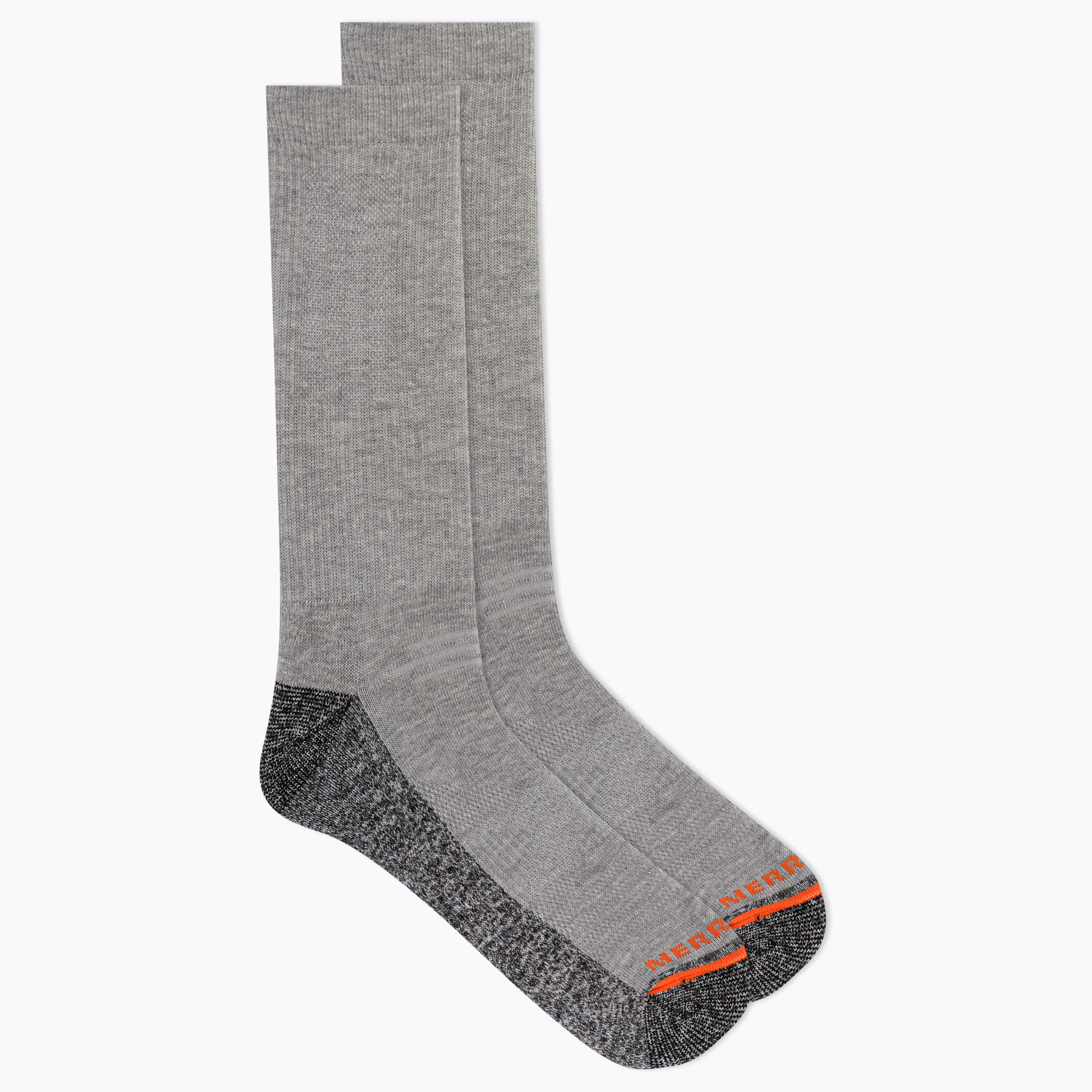 Merrell Active Ultra Comfortable and Durable Cushion Work Crew Sock 3 Pair Pack with Fast Dry Moisture Wicking
