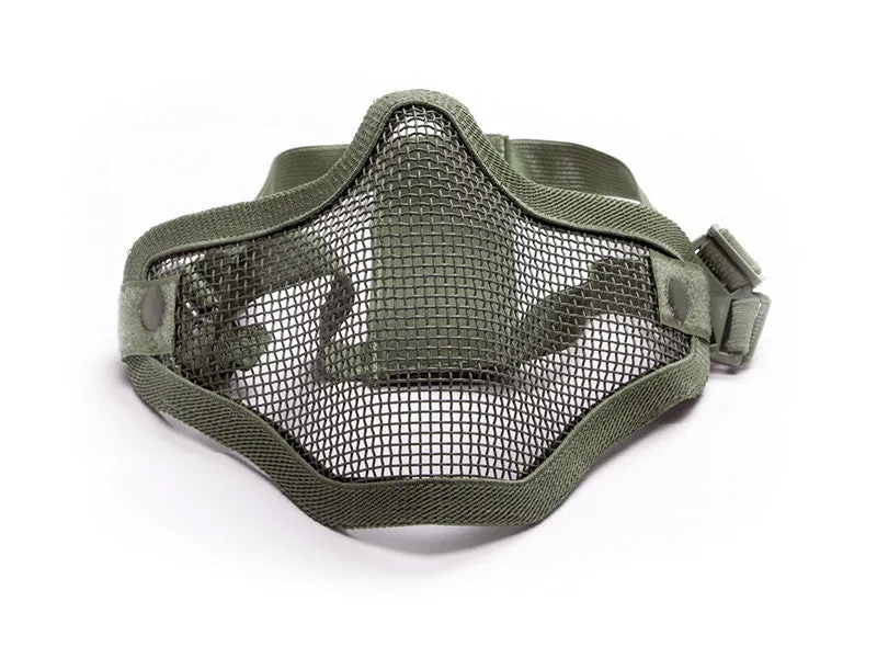 Metal mesh mask, OD Green