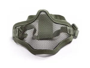 Metal mesh mask, OD Green