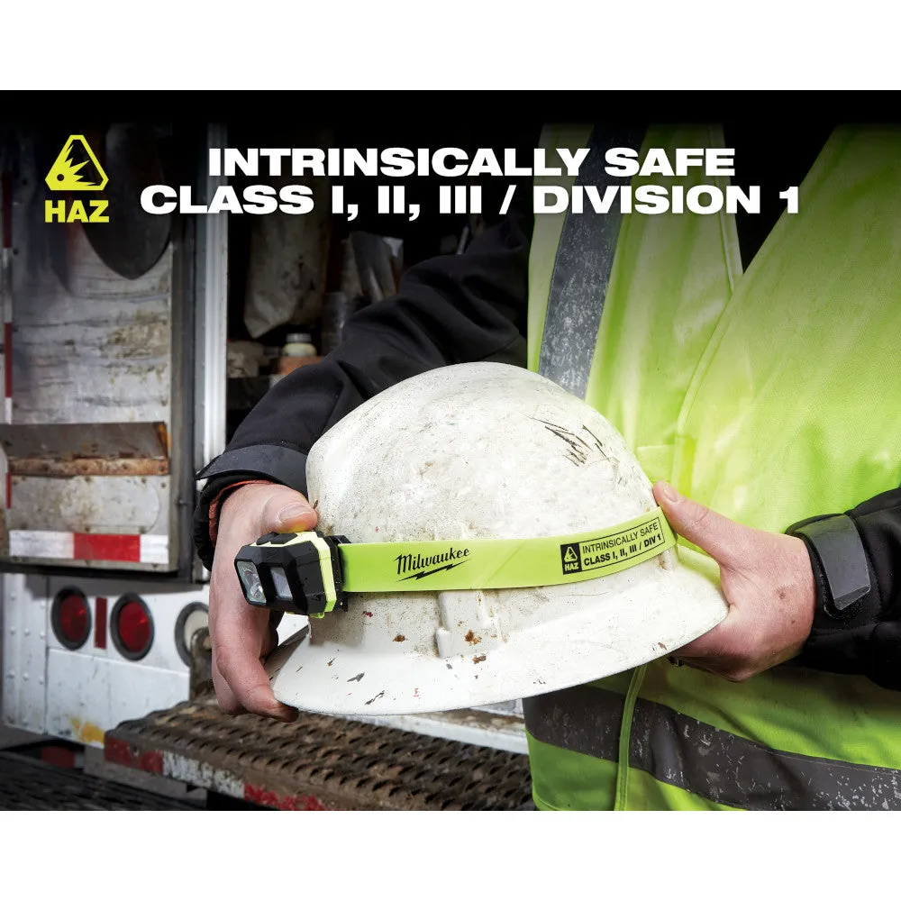 Milwaukee 2004HZL Intrinsically Safe Spot/Flood Headlamp