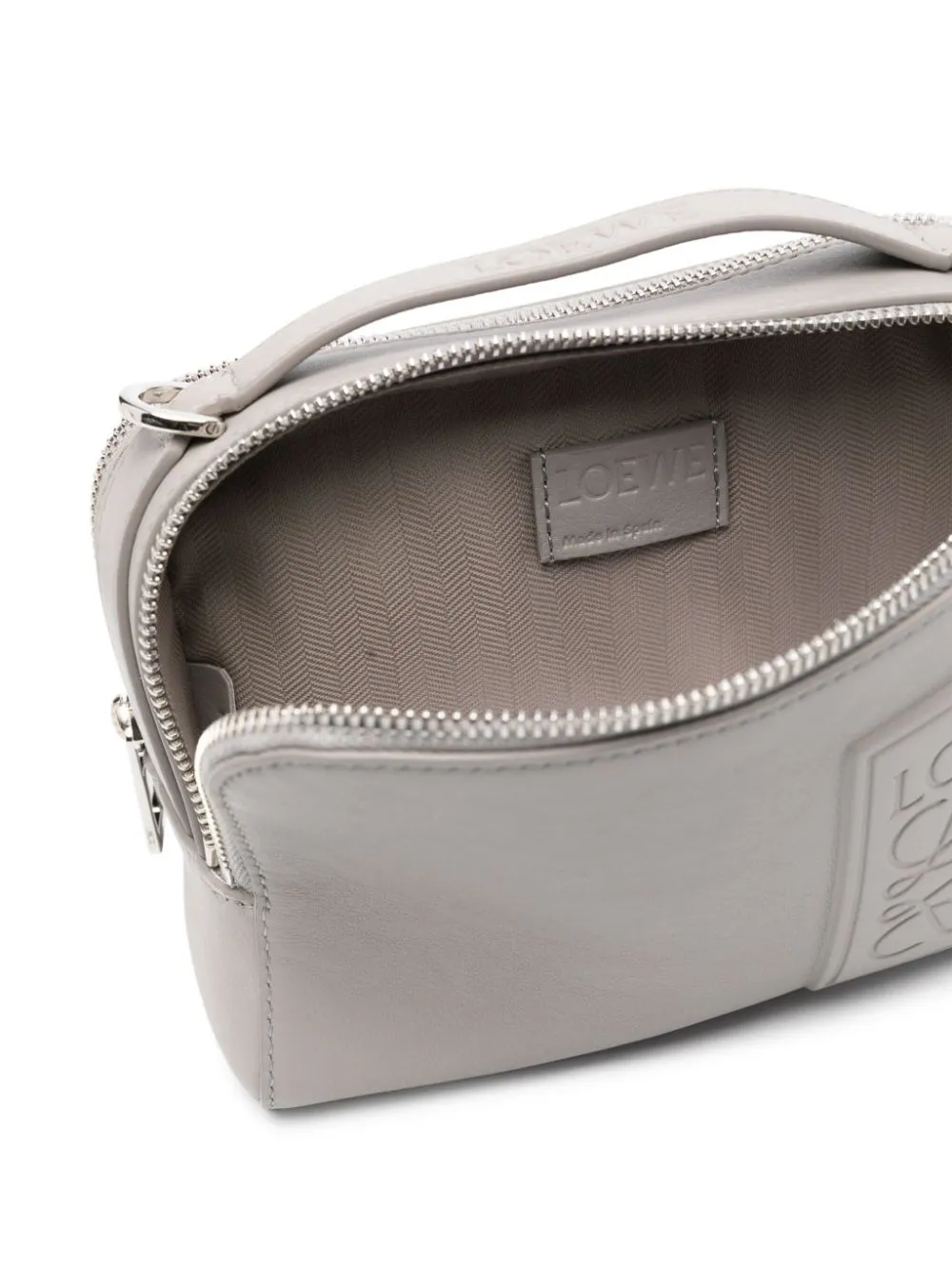 Mini leather camera bag