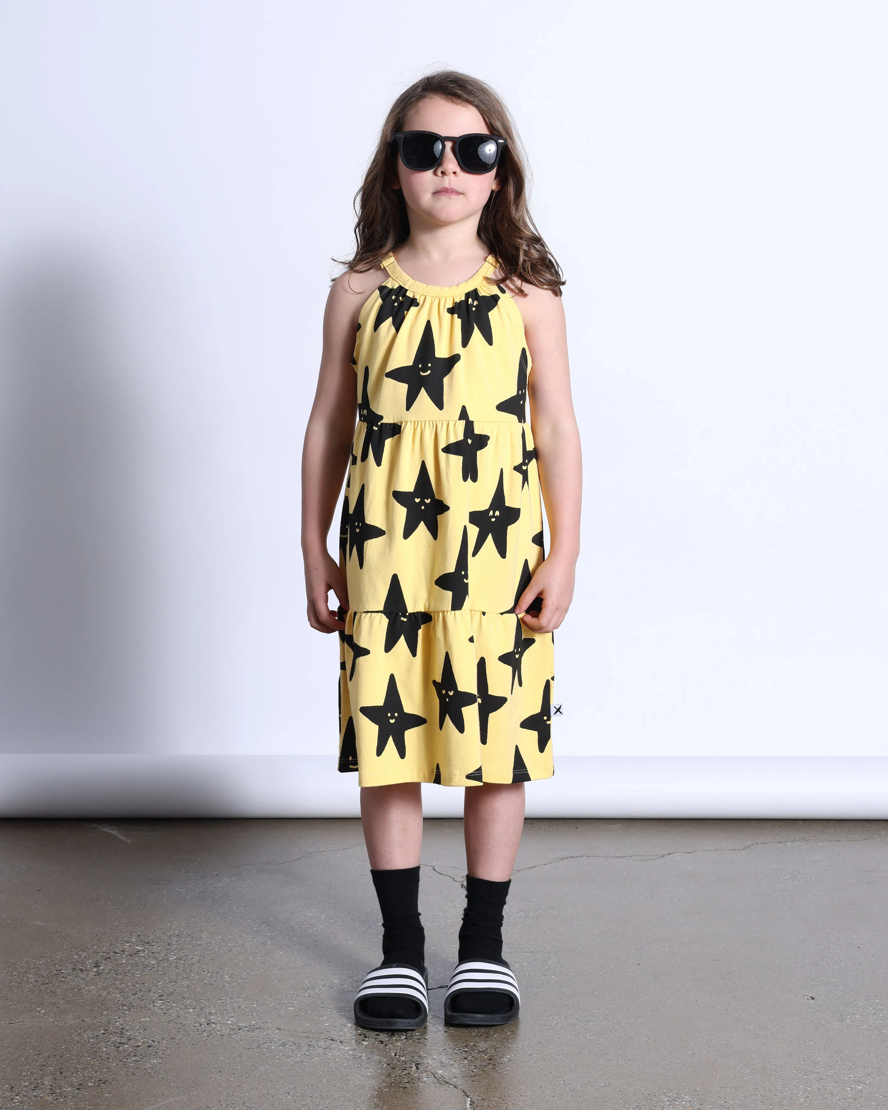 MINTI HAPPY STARS DRESS