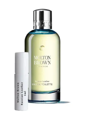 Molton Brown Russian Leather samples