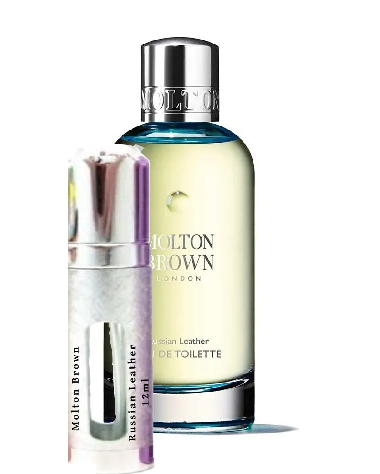 Molton Brown Russian Leather samples