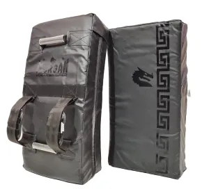 Morgan B2 Bomber Extra Heavy-Duty Curved Hit & Strike Shield   Adjustable Rear Straps