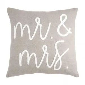 Mr & Mrs Square Pillow